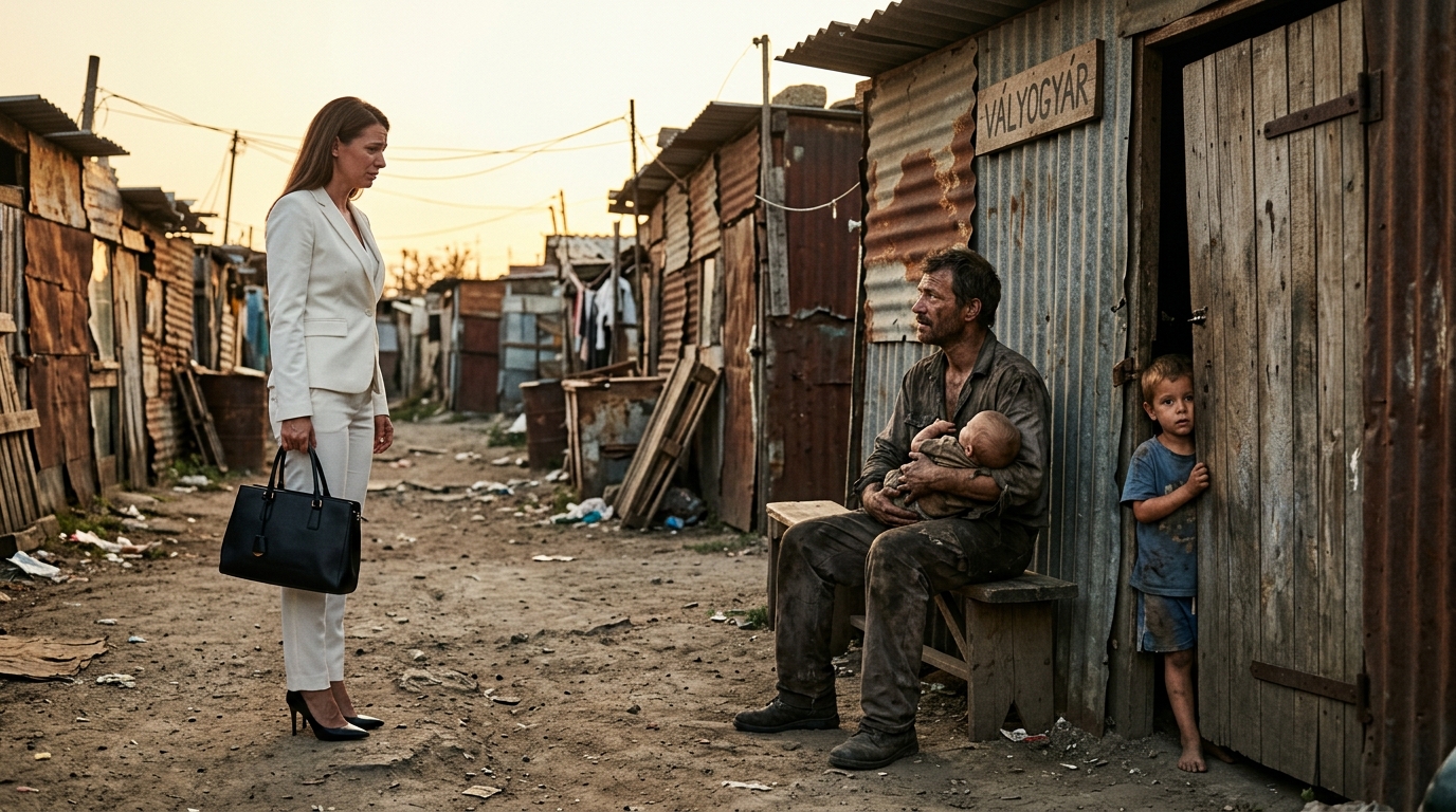 Egy gazdag nő váratlanul, bejelentés nélkül érkezett alkalmazottja házához… és ez a felfedezés teljesen megváltoztatta az életét… „Egy milliomos nő váratlanul, előzetes figyelmeztetés nélkül érkezett alkalmazottja házához… és ez a felfedezés teljesen megváltoztatta az életét.” Laura Mendoza hozzászokott, hogy életében minden svájci pontossággal zajlik. Egy ingatlanbirodalom tulajdonosa, negyvenéves kora előtt multimilliomos volt, üveg, acél és márvány veszi körül. Irodái egy tengerre néző felhőkarcoló legfelső emeletein helyezkedtek el, penthouse lakása pedig gyakran szerepelt üzleti és építészeti magazinok címlapján. Az ő világában az emberek gyorsan mozogtak, kérdés nélkül engedelmeskedtek, és senkinek sem volt ideje a gyengeségekre. Azon a reggelen azonban valami elvesztette a türelmét. Carlos Rodríguez, a férfi, aki három évig takarította az irodáját, ismét hiányzott. Három hiányzás egyetlen hónap alatt. Három. És mindig ugyanazzal a kifogással: „Családi vészhelyzetek, asszonyom.” „Gyermekek…?” – motyogta megvetően, miközben a tükör előtt igazgatta dizájnerzakóját. „Három év alatt egyetlen szót sem említett.” Asszisztense, Patricia, megpróbálta megnyugtatni, emlékeztetve, hogy Carlos mindig is pontos, diszkrét és hatékony volt. De Laura már nem figyelt rá. A fejében minden egyszerű volt: felelőtlenség, személyes drámának álcázva. „Add meg a címét” – utasította hidegen. „Majd én magam megnézem, milyen „vészhelyzete” van.”