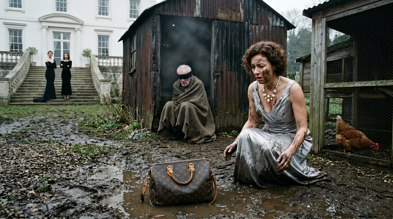 „Kuya, hol van a kúria, amit neked építtettem? Miért alszol egy tyúkólban?!” 😭🐔💔 A napfény átszűrődött a könnyed felhőkön a provence-i szőlőskertek fölött. A friss szél lassan beáramlott egy luxus SUV ablakán, amely óvatosan haladt egy poros földúton, nem messze Saint-Rémy-de-Provence falujától. Az autóban ott ült Élise, harmincöt éves, kifogástalan megjelenésű, csillogó ékszerekbe burkolva, tekintetében a sikert megjárt emberek magabiztossága. Párizsban alapított egy messze földön híres kozmetikai vállalatot, Európa-szerte ismert volt.