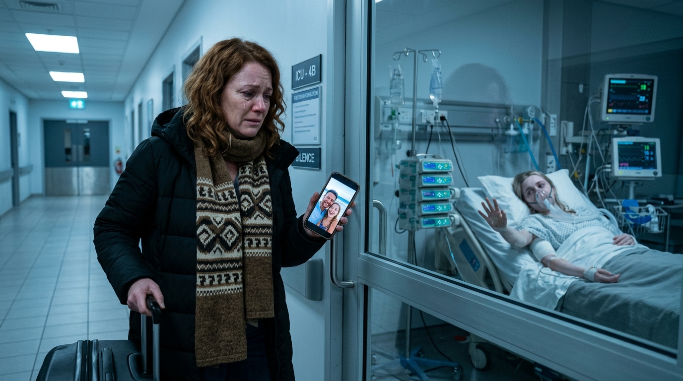 Figyelmeztetés nélkül tértem vissza üzleti utamról – még mindig a bőröndömmel a kezemben –, amikor az sürgősségi ajtók hirtelen elnyeltek. A lányom egyedül volt a hordágyon, remegett, a lepedőn vér volt. – Anya… elhagyott – suttogta, és az ujjaimba kapaszkodott, mintha azok lennének az egyetlen üdvössége. Egy nővér ráncolta a homlokát. – Nincs férjem.