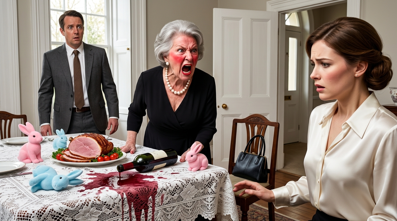 Húsvéti vacsora közben a szüleim egy pohár bort dobtak rám, amikor nem engedtem, hogy a nővérem és a gyerekei beköltözzenek hozzám. „Önző vagy” – mondta anyám, majd hozzátették: „Üres hálószobáid vannak, ezért mosolyogtam…”  A borospohár nemcsak eltört – hanem felrobbant. Egyetlen éles, fülsiketítő reccsenés hasított át a levegőn és a beszélgetésen. Vörösbor fröccsent a fehér csipketerítőre, a fényes evőeszközökre, a sonkás asztaldíszre, amelynek az összetartozást kellett volna szimbolizálnia. Egy szívdobbanással később csípett a fájdalom.  Meleg folyadék csorgott le a halántékomon. Egy pillanatra azt hittem, csak bor, amíg meg nem éreztem a forróságát. A vérem a cabernet-vel keveredett, mintázatot alkotva, amely művészetként terjedt szét a blúzom elején. Erősen pislogtam, próbáltam koncentrálni. Apám keze még mindig félig felemelve volt, az ujjpercei vörösek voltak, ahol túl erősen szorította a pohár szárát. Anyám mellette állt, remegve – nem bűntudattól, hanem dühtől.  – Önző vagy – sziszegte. A hangja olyan éles volt, mintha még az üveget is megvágta volna. – Üres hálószobáid vannak, a húgod és a gyerekei pedig küszködnek. Hogy mersz nemet mondani a családnak?  Szavai alig értek egyet a fülemben dübörgő pulzusom hangján. Felnyúltam, és megérintettem az arcomat, az ujjaim nedvesek és ragacsosak voltak. A vágás mélyebb volt, mint amire számítottam, pont a szemöldököm felett. Zúgott a fejem, de a kábulatban elmosolyodtam. Lassan. A mosoly megállította őket – a düh szinte zavarodottsággá változott.  – Köszönöm – mondtam halkan. – Pontosan erre volt szükségem.  Felálltam, elég szilárdan ahhoz, hogy a csend megnyúljon. Felvettem a táskámat a szék támlájáról, ügyet sem vetve arra, hogy a szoba kissé megdőlt, amikor megmozdultam. Apám hangja törte meg a csendet, halk és figyelmeztető volt.  „Hová gondolod, hogy mész?”  – Hogy ezt kivizsgálják – feleltem, miközben egy szalvétával letöröltem az arcomról a vért. – És ne aggódjatok. Mindenkinek tudatnom kell velem, milyen jól telt az idei húsvét.  Bethany – a szóban forgó nővér – az ajtóban állt, villája félig a szája felé dermedt. A férje, Kenneth, elsápadt, tekintete köztem és a szüleim között cikázott, mintha nem akarná elhinni, amit látott. A gyerekek fent voltak, de Madison, a kilencéves lányuk, az egésznek tanúja volt, mielőtt Emma elsiette. Még mindig hallottam a fojtott sírását, ahogy visszhangzik a mennyezeten.  Ahogy a bejárati ajtó felé sétáltam, anyám hangja követett. „Mindig áldozattá kell tenned magad, nem igaz, Melissa?”  Nem fáradoztam a válasszal. Elég volt, ha becsapódott mögöttem az ajtó.  Kint hideg, csípős, szinte tisztító levegő volt. Erősebben nyomtam a szalvétát a homlokomhoz, és elindultam a járdaszegély mellett parkoló autómhoz. Remegett a kezem, amikor beindítottam a motort, de nem a félelemtől – inkább valami mástól, ami inkább megoldotta volna a problémát. A visszapillantó tükörben a tükörképem valaki más arcára hasonlított. Sápadt. Véres. Nyugodt.  Húsz percig tartott az út a sürgősségire. Nem lett volna szabad fejsérüléssel a volán mögött ülnöm, de a gondolattól, hogy mentőt hívok, és magamhoz vonzom a kérdéseket, a szánalmat, a káoszt – összeszorult a gyomrom. Így hát vezettem.  Minden piros lámpánál készítettem egy képet. Egy közeli felvétel a sebről. Egy széles kép, amin elkaptam a fröccsent bort, a hajvonalamon már kiálló zúzódást. Egy másik, amin a blúzomon a szakadás látszott. Bizonyíték. A saját bőrömön tanultam meg ennek a szónak a fontosságát – éveknyi verbális szúrás, manipuláció, finom kegyetlenség. De ez? Ez már nem volt finom.  A kórház előtti utolsó fénynél megnyitottam az üzeneteimet, és elküldtem a fotókat az egyik kontaktomnak.  Én: Az első fázis befejeződött.  A válasz szinte azonnal jött.  Richard Stevens: Bizonyítékok biztosítottak?  Én: Több fotó. Tanúk vannak. Most a sürgősségire megyünk.  Richard Stevens: Tökéletes. Előkészítem a papírmunkát.  Mire beértem a kórház parkolójába, az adrenalin kezdett alábbhagyni, és a fájdalom teljes erővel tombolt. Minden szívverés a sebnek nyomódott. A váróteremben lévő erős fénycsövek a koponyámba égettek. A recepción lévő nővér egyetlen pillantást vetett az arcomra, és egyetlen kérdés nélkül a sürgősségi osztályozáshoz vezetett.  Négy órával később egy kicsi, steril vizsgálóban ültem, miközben egy nővér csipesszel óvatosan szedegette le az apró üvegszilánkokat a homlokomról. Az orvos már bent volt – enyhe agyrázkódást állapított meg, hét öltést rendelt el, és megemlítette a lehetséges hegesedést. „Megvan” – mondta komolyabb, mint együttérző hangon. „Az üveg eltalálhatta a szemét.”  – Szerencsés – ismételtem halkan, szinte abszurd módon.  Amikor elment, a nővér rám pillantott, habozott, majd halkan megszólalt: „Hívjak fel valakit? Egy barátot? Egy családtagot?”  – Nem – mondtam. – Csak a rendőrség.  Meglepettnek tűnt, de nem kérdőjelezte meg. Harminc percen belül megérkezett egy tiszt – egy negyvenes éveiben járó nő, éles szemmel és annak a nyugalmával, aki túl sokat látott. A jelvényén Marley felirat állt. Gyengéden bemutatkozott, majd bekapcsolt egy kis felvevőt.  „El tudná mesélni, mi történt ma este, Ms. Morgan?”  Vettem egy mély lélegzetet, és elmondtam neki. Mindent.  A vacsora úgy kezdődött, mint bármelyik másik ünnep – feszült csevegés, anyám passzív-agresszív megjegyzései arról, hogy „karrier a társaság helyett”, és Bethany szüntelen sóhajtásai arról, milyen nehéz két gyereket nevelni, miközben Kenneth „még mindig próbálja megtalálni a lábát a földön”. Hallgattam. Mosolyogtam. Bólintottam.  Aztán desszert közben anya úgy ejtette el a kérdést, mint a kalapácsot.  „Bethany és a gyerekek hozzád költöznek.”  Nem kérésként fogalmazták meg. Soha nem is volt az.  – Nem – mondtam, és letettem a villámat.  Utána nehéz, döbbent csend telepedett rám, mintha valami kimondatlan szabályt szegtem volna meg. Apa szeme összeszűkült. Bethany megdermedt a harapás közepén.  – Hogy érted azt, hogy nem? – kérdezte anya rekedten.  „Úgy értem, heti hatvan órát dolgozom. Alig látom a saját házamat, és az utolsó dolog, amire szükségem van, az a még nagyobb káosz. Bethany és Kenneth megoldhatják a saját helyzetüket anélkül, hogy az enyémmé válna.”  Ekkor kezdődött a kiabálás. A vádaskodások. Önző. Hideg. Hálátlan.  Már hallottam mindezt korábban. De ezúttal nem adtam fel.  – Én vettem azt a házat – mondtam nyugodt hangon, miközben az övék még hangosabban szólt. – Én fizetem a számlákat. Én tartom karban. Az én lakásom. És életemben egyszer megtartok magamnak is valamit.  Nem számítottam rá, hogy repülni fog a borospohár.  Marley rendőrtiszt félbeszakítás nélkül hallgatott, tolla a nyomtatványt kapargatta. Amikor befejeztem, lassan bólintott.  „Ilyen sérülések miatt ma este le kell tartóztatnunk valakit” – mondta. „Felkészült erre?”  A tekintetébe néztem. „Igen. De tudnod kellene valamit.”  – Szünetet tartott. – Mi ez?  – Ez nem véletlenszerű volt – mondtam most már nyugodt hangon. – Hónapok óta eszkalálódik. A fenyegetések. A manipuláció. Minden alkalommal, amikor nemet mondok, új módszereket találnak a megbüntetésre. Ma este véletlenül csak bizonyítékot hagytak maguk után.  A tiszt hosszan méregetett, majd ismét bólintott.  – Értettem – mondta halkan. – Majd mi elintézzük.  Amikor kilépett, hogy lebonyolítsa a telefont, hátradőltem a kórházi ágynak, és a falitükörben a tükörképemet bámultam – az öltéseket, a zúzódásokat, a már nem töröttnek tűnő szemeket.  A családban az a helyzet, hogy már korán megtanítják, mibe kerül a csend. Ma este úgy döntöttem, hogy már nem éri meg az árát.