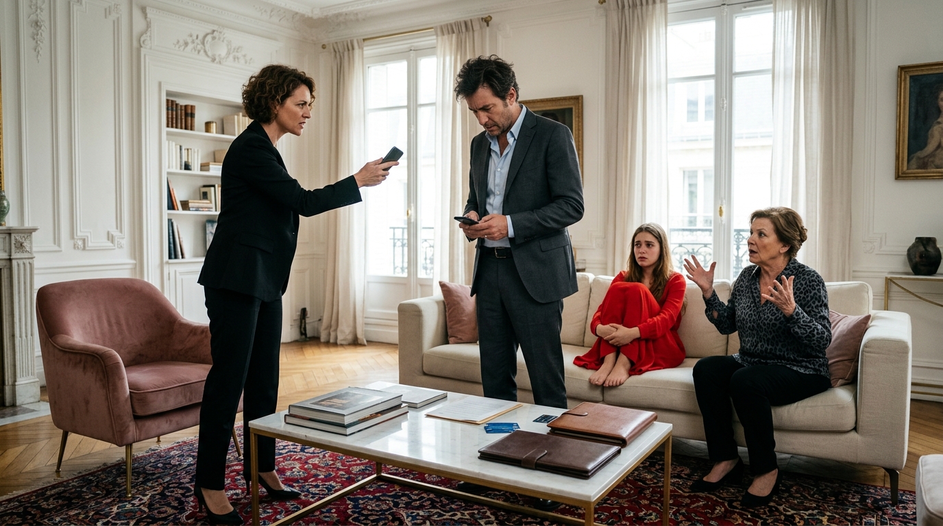 December 24-én a férjem egyetlen mondattal lesújtott: „Szégyenbe hozol… anyámnak igaza volt, sosem voltál elég jó nekünk.” Az anyja nyugodtan hozzátette: „A fiam jobbat érdemel, valakit, aki elegáns.” De a válóperes tárgyaláson elővettem egy hópehely alakú pendrive-ot. A bíró nevetett. A férjem elsápadt. Én pedig azt mondtam: „Van még… tényleg azt akarod, hogy folytassam?”