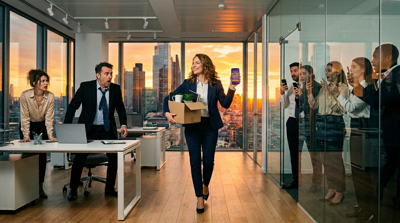 Nyertem 20 milliót a lottón, és a kislányunkkal rohantam a férjem irodájába, hogy elmondjam neki a hírt. De amikor megérkeztem, bensőséges hangokat hallottam az ajtó túloldaláról. „Nem… az nem lehet” – mormoltam. Aztán meghallottam a hangját, és éreztem, ahogy a világom darabokra hullik. Kinyitotta az ajtót, rám mosolygott… és én visszamosolyogtam. Mert már eldöntöttem, hogyan tönkreteszem az életét. Amit ezután tettem, mindenkit megdöbbentett.