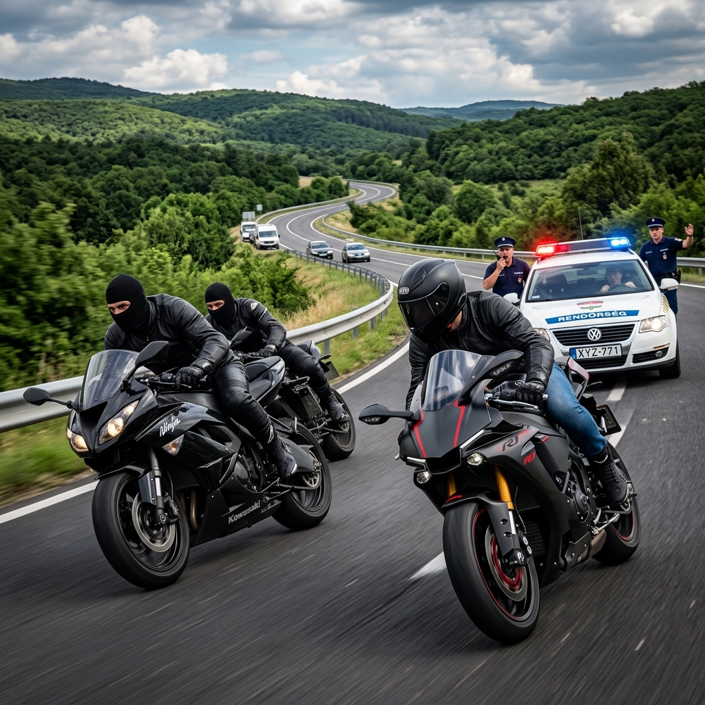 ELADTA A RENDŐRSÉGNEK Egy férfi vett egy motorkerékpárt, de a helyi rendőrség figyelmeztette a bűnözőket, hogy lopják el.