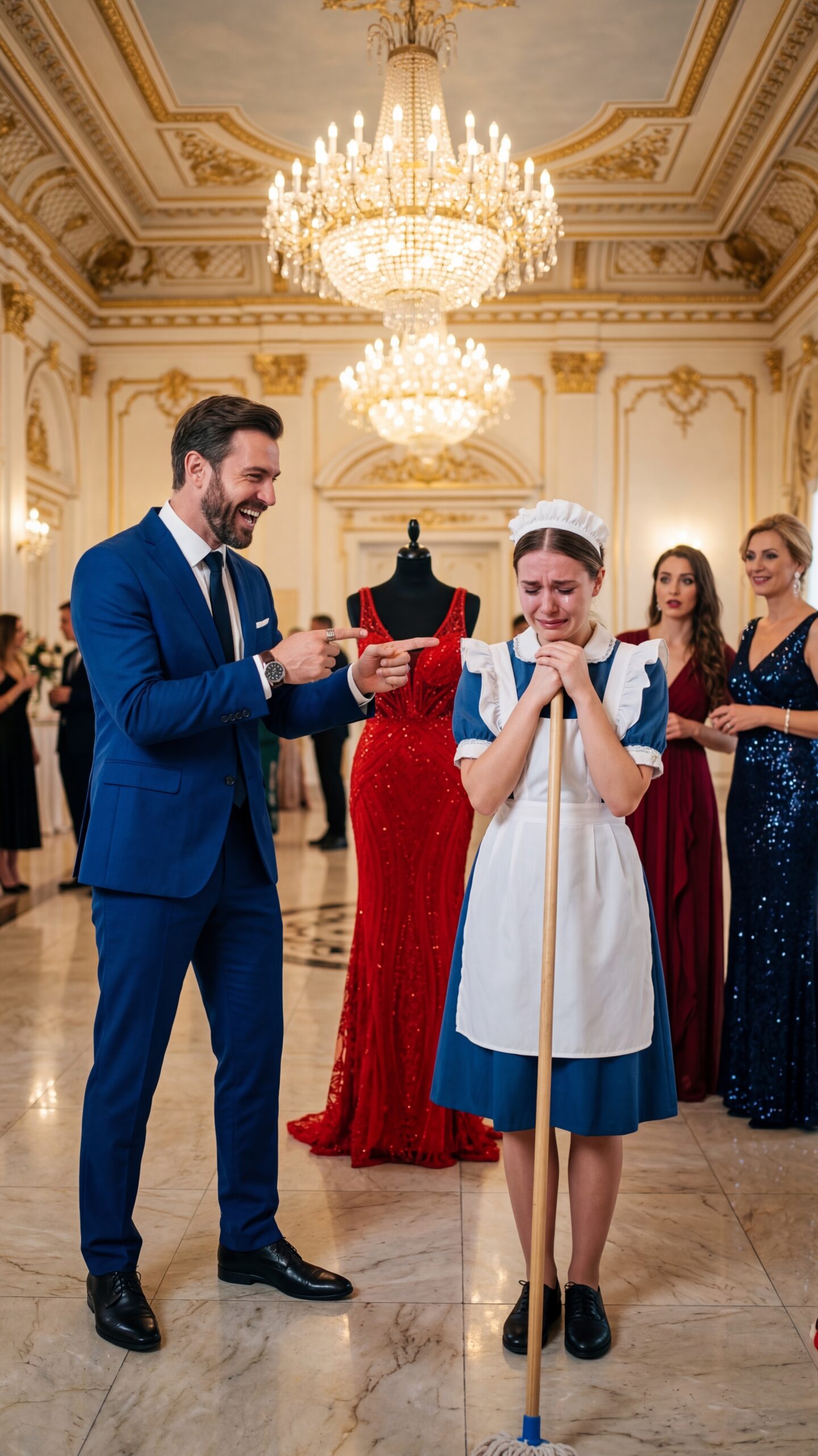 „Feleségül veszlek, ha felveszed ezt a ruhát” – gúnyolódott a milliomos, hogy megalázza, de ami hónapokkal később történt, az az egész világot teljesen sokkolta. – Feleségül veszlek, ha ezt a piros ruhát viseled! Julian Aranda hangja, melyben olyan arrogancia lakozott, amit csak pénzzel és mérhetetlen hírnévvel lehet megvásárolni, ostorcsattanásként hasított át a rendezvényterem elegáns moraján. Szinte azonnal kitört a nevetés. Vékony, gyémántokkal díszített torkú és dizájner ruhák visszhangoztak a hatalmas üvegpókok alatt. A kegyetlenség cirkuszának középpontjában Maribel Torres állt. Kék takarítónői egyenruhát és elnyűtt kötényt viselt, és remegő kezével egy felmosót tartott a kezében. Arca olyan intenzív vörösre derengett, mint a gúnyt kiváltó ruhadarabé: Aranda új kollekciójának főruhájáé, egy selyemből és kőből készült remekművé, amely abban a pillanatban csak azért ragyogott, hogy Maribelt mindenre emlékeztesse, amije nincs, az volt, minden, amim valaha is lesz. Julian, kezében egy pohár pezsgővel és a divatmagazinok által imádott ferde mosollyal, egy lépést tett felé, élvezve megaláztatása erejét. – Mi történik, asszony? Mersz vagy nem? – erősködött, kiválasztott közönsége elismerését keresve. Maribel egy szót sem szólt. Durva görcsöt érzett a torkában, ami majdnem megfojtotta, de lenyelte a könnyeit, olyan erővel szorította meg a felmosó nyelét, hogy kifehéredtek az ujjpercei, és lesütötte a tekintetét. Megfordult, és a kijárat felé indult, maga mögött hagyva a nevetés visszhangját és a fényképezőgépek villanásait, amelyek elkapták a divatzseni „viccét”. A visszaút aprócska iztapalapai házába csendes megpróbáltatás volt. A kisbuszban, a végtelen napok után visszatérő fáradt arcok között, Maribel kinézett a maszatos ablakon. A város közömbös szörnyetegnek tűnt számára. Amikor megérkezett a szobájába, ahol a nedvesség lepattogta a festéket a falakról, a fáradtság ledöntötte a lábáról. Másnap reggel a riasztó hangja kegyetlenebb volt a szokásosnál. Miközben egy horpadt kannában melegítette a kávét, anyja azzal a megérzéssel nézett rá, ami csak a sokat szenvedett anyáknak van. A régi konyhai tévén a reggeli hírek közvetítették az esemény képeit. Ott volt Julian Aranda, akit földi istenként tiszteltek, és ott volt a piros ruha, amelyet egy vagyonért fognak elárverezni. Maribel hirtelen kikapcsolta a tévét. Hot megütötte a mellkasát. Nem irigyelte a luxust, és nem is bánta a szegénységét; hevesen vágyott a méltóságra. A kis fürdőszobai tükörbe nézett, figyelte fáradt tükörképét, a hanyagságtól és beletörődéstől megnyúlt testét, és némán könyörgött a kiútért. Amit abban a fényűző teremben senki sem tudott elképzelni, nemhogy az érinthetetlen Julian Arandáról, az az volt, hogy a megaláztatás szikrája megfékezhetetlen tüzet gyújtott. Szerény szobájának sötétjében Maribel nemcsak hogy felszárította a könnyeit, de szálról szálra elkezdte szőni egy néma ígéretet; egy olyan megható átalakulást, amely hónapokkal később térdre kényszerítette a tervező birodalmát, és ezt a vörös ruhát a legelegánsabb bosszú színpadává változtatta, amelyet a felső társaság valaha is látott. A változás nem csodával kezdődött, hanem a fizikai megerőltetés okozta akut fájdalommal, valamint egy kis környékbeli edzőterem rozsdás fém- és izzadságszagával. Ugyanazon a délutánon, ahelyett, hogy a takarítónői műszakja után egyenesen hazafelé buszozott volna, Maribel megállt egy helyi üzlet előtt, amelynek neonreklámja kettévillant: „Első osztályú ingyenes.” A férfi belépett. Lupita, egy kemény tekintetű, de nemes szívű edző, tetőtől talpig végigmérte. „Ha komolyan gondolod, veled megyek, de egyetlen napig se hiányozz” – figyelmeztette. És Maribel nem hiányzott. Az első néhány hét kínzás volt. Minden guggolás, minden egyes izzadságcsepp a régi promóciós pólóján, a kimerültség könnyeit hullatotta. A test könyörgött neki, hogy hagyja abba, de az elme Julian gúnyos mosolyát vetítette ki. „Nem miatta. Miattam” – ismételgődött végtelen mantraként minden reggel a tükör előtt, ahová egy kis papírt ragasztottam az „Ígéret” szóval. Apránként a hónapok során nemcsak egy új sziluett, hanem egy másfajta testtartás is elkezdődött. Maribel többé nem volt hajlandó a földet bámulva járni. Több mint húsz kilogrammot fogyott, de valójában a legyőzhetetlenség auráját nyerte. A test azonban csak a héj volt; a szellemének célra volt szüksége. Egyik reggel, amikor kijött a tornateremből, egy élelmiszerbolt kirakatában lévő tábla ragadta meg a figyelmét: „Varróműhelybe segédet keresünk.” Maribel, visszaemlékezve gyermekkori délutánjaira, amikor nagymamáját nézte a varrógépet kezelni, benyomta az ajtót.