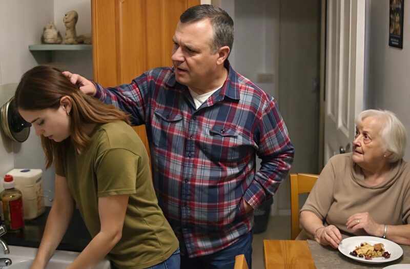 Bejelentés nélkül mentem a lányom házához, és láttam, hogy a férje és az anyósa gúnyolódnak rajta, miközben ő félelemtől remegve állt ott: Csak egy hívást intéztem – és néhány perc múlva belépett a házba az a személy, akitől a legjobban féltek 😯😱