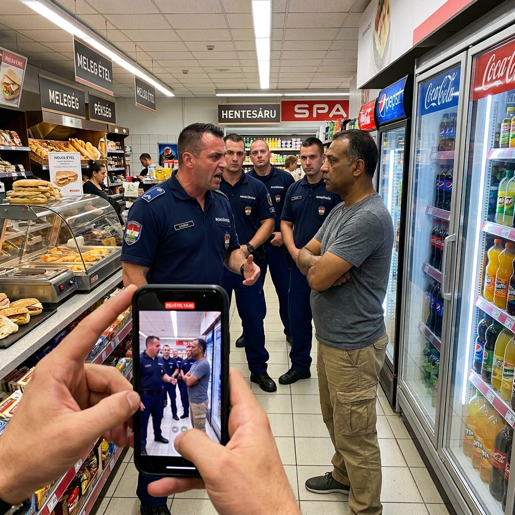 Egy rendőr a bevásárlóközpont polcára csapta a nyugdíjas Navy SEAL-t – aztán a 4K audio-videó mindent megváltoztatott Caleb Mercer valami egyszerűért lépett be a szupermarketbe – csak pár doboz tejért, semmi másért. Egyike volt azoknak az unalmas, borús szombat délutánoknak, amikor a bolt nyughatatlan energiától pezsegve, tele családokkal, akik bevásárlókocsikkal száguldoztak a keskeny folyosókon, rohangáló szülőkkel, nyafogó gyerekekkel, és az emberek állandó zümmögésével, akik megpróbálták elintézni a dolgaikat, mielőtt leszáll az este. A 4-es folyosón Caleb csendben állt, nyugodt, módszeres figyelemmel összehasonlítva a lejárati dátumokat, egyik kezét a hideg hűtőszekrény ajtaján pihentetve. Kopott farmert, strapabíró munkáscipőt és sötét kabátot viselt – a külsején semmi sem utalt arra az életre, amit élt, vagy a csatákra, amiket túlélt. Ez az anonimitás szándékos volt. Nagyon kevesen tudták abban a boltban, hogy nyugdíjas Navy SEAL, és Calebnek tetszett ez így.  Éppen két dobozt dobott a kosarába, amikor Darren Holt tiszt hirtelen megjelent mellette. Először szinte balesetnek tűnt – egy óvatlan mozdulat, egy csizma eltalálta Caleb bokáját, valaki túl közel lépett. De aztán megszólalt a hang, éles és metsző, már eleve gyanakvással teli.  „Igazolvány. Most.” Caleb felnézett, jobban meglepte az ellenségesség, mint maga a kérés. Arckifejezése nyugodt maradt, de hangja csendes zavartságot sugárzott. „Miért, tiszt úr?” Ez az egyetlen kérdés mintha felgyújtott volna valamit Holtban. Testtartása azonnal megmerevedett, mellkasa előrenyomult, keze az öve közelében lebegett, mintha épp most hívták volna ki. Körülöttük megváltozott a légkör. A beszélgetések megenyhültek. A mozgás lelassult. Egy piros kabátos nő megdermedt félúton, egy vekni kenyeret szorongatva. A folyosó túlsó végén egy tinédzser fiú lazán felemelte a telefonját, pont annyira szögben tartva, hogy mindent rögzítsen. „Azt mondtam, igazolvány” – csattant fel újra Holt, most már hangosabb, élesebb hangon. „Ne tedd ezt nehezebbé, mint amennyire kell.” Caleb nem emelte fel a hangját. Évek fegyelme túl mélyre nyúlt ehhez. – Csak vásárolok – felelte nyugodtan. – Nem tettem semmi rosszat.