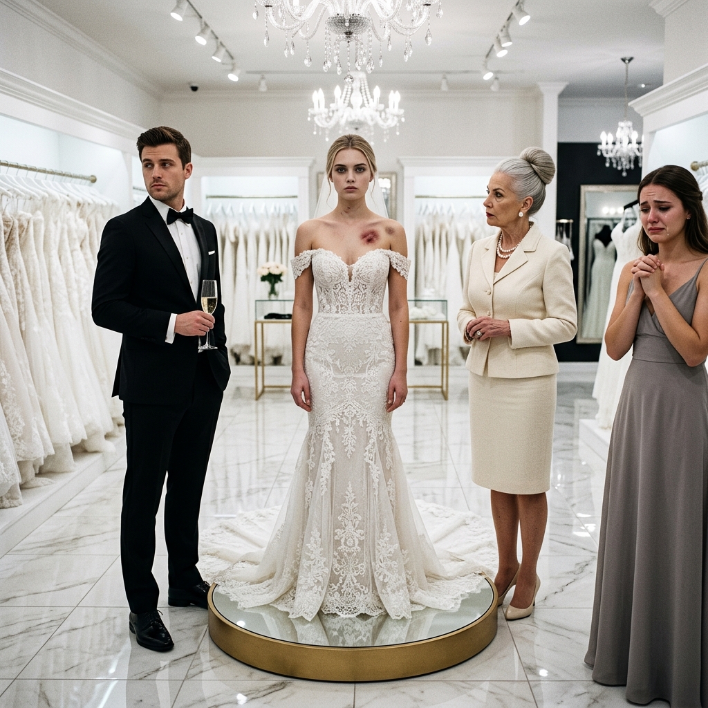 A manhattani menyasszonyi próbámon a menyasszonyom anyja végignézett rajtam tizennégyezer dollár értékű csipkében, és azt mondta: „A fehér azoknak a lányoknak való, akiket a folyosó végén vár a család” – és amikor a férfi, aki megígérte, hogy szeretni fog, nem szólt semmit, elmosolyodtam, lehúztam a gyűrűt, amit csodált, és úgy döntöttem, nem sírok… mert egyikük sem tudta, kit alázott meg az előbb.  A legkegyetlenebb nem az volt, amit a menyasszonyi szalonban mondott. Hanem a csend, ami ezt követte.  Vivian vagyok. Harminckét éves vagyok, a pénzügyi szektorban dolgozom, és egészen addig a téli délutánig a Madison Avenue-n őszintén hittem, hogy egy olyan családba fogok férjhez menni, amelyik jobban törődik a jellemmel, mint a vérvonallal.  Egy tükrös emelvényen álltam egy fehér ruhában, amely olyan gyönyörű volt, hogy szinte valószerűtlennek tűnt. Olasz csipke. Gyöngyökkel varrva a fűzőbe. Egy katedrális uszály terült szét mögöttem, mint a friss hó, és egy veszélyes másodpercre hagytam magam elhinni, hogy úgy nézek ki, mint egy nő, aki végre tartozik valahova.  Aztán Constance Whitmore félrebillentette a fejét, elmosolyodott, mintha szívességet tenne nekem, és azt mondta: „A fehér azoknak a lányoknak való, akiket a folyosó végén vár a család.”  A terem ezután megváltozott. A fátyolvitrinek közelében egy eladó megdermedt. Egy pezsgőt tartó nő félig leengedte a poharát, és nyílt szánalommal meredt rám. Még a zene is hirtelen túl halknak, túl kifinomultnak, túl kegyetlennek tűnt.  Életem nagy részét azzal töltöttem, hogy megtanuljam, hogyan maradjak nyugodt, miközben mások eldöntik, mennyit érek.  Nevelőszülőknél tanultam, ahol más lányokat felvettek, én pedig maradtam. Ösztöndíjvacsorákon tanultam meg, amikor a szülők túl kedvesen mosolyogtak, és megkérdezték, ki jött velem, és azt kellett mondanom: „Senki”. Olyan tárgyalótermekben tanultam meg, amelyek tele voltak férfiakkal, akik azt feltételezték, hogy a nyugalom gyengeséget jelent.  Szóval nem sírtam.  Inkább Derekre néztem. A vőlegényemre. A férfira, aki egy gyémántgyűrűt húzott az ujjamra egy magánkertben, és azt mondta, hogy nem hasonlítok senkire, akit valaha ismert.  Ott állt egy pezsgőspohárral a kezében, és a szőnyeget bámulta.  Nem mondta az anyjának, hogy álljon meg. Nem mondta ki a nevemet. Egy lépést sem tett felém.  Ekkor minden összeomlott.  Constance tovább beszélt a hagyományokról, a jelentésről, a külsőségekről, arról a fajta kifinomult kegyetlenségről, amit a gazdag családok az etikettbe burkolnak, hogy úgy tehessék, mintha nem lenne csúnya. Derek húga elnézett. A nagynénje a legkisebb mértékben is helyeslően biccentett. Tizenkét idegen figyelte, ahogy eldöntöm, hogy összeesek-e, vagy visszahozom őket a zavarba.  Ehelyett óvatosan lemásztam, mert a drága ruhás nők nem botladoznak így egy közönség előtt.  „Rendben” – mondtam.  Constance pislogott. „Tessék?”  „Igazad van” – mondtam neki mosolyogva. „Átöltözöm.”  Ez jobban nyugtalanította, mint a könnyek.  A próbafülkében a tanácsadó, aki segített levenni a ruha cipzárját, szinte remegett. Azt suttogta: „Nagyon sajnálom”, én pedig elmondtam neki az igazat: nem az ő hibája volt.  Aztán levettem a ruhát, visszagomboltam magam sötétkék gyapjúba, és felemelt fejjel, az eljegyzési gyűrűmmel az ujjamon kisétáltam a szalonból.  Derek utánam jött.  „Ne menj így” – mondta kint, lehalkítva a hangját, mintha valahogyan le tudná simítani a történteket.  „Hogyhogy?” – kérdeztem.  Hegyet sóhajtott. „Ismered az anyámat. Nagyon intenzív.”  Intenzív.  Ezt a szót választotta egy nőre, aki éppen most közölte egy egész menyasszonyi szalonnal, hogy méltatlan vagyok fehér ruhát viselni, mert a semmiből jöttem.  Hosszú másodpercig néztem rá, és rájöttem valami rémisztőre: nem akar megvédeni. Azt akarta, hogy megkönnyítsem neki a dolgát.  Aznap este bazsarózsákkal és egy kegyelemkérés formájú bocsánatkéréssel jött át. A konyhámban állt, gyönyörűen, kifinomultan és mélységesen kényelmetlenül, és mindent mondott, amit a férfiak szoktak, amikor tudják, hogy kudarcot vallottak, de még mindig remélik, hogy a sármjukkal kisebbek lesznek a következmények.   „Sajnálom” – mondta.   „Miért, konkrétan?” – kérdeztem.   Habozott. „Azért, ahogy anyám beszélt veled. És azért, mert nem kezelted jobban.”   Jobban.   Nem másképp. Nem helyesen. Jobban.   Megkérdeztem tőle, hogy érti-e, amit hallottam, amikor ezeket a szavakat mondta. Megpróbálta elmondani, hogy stresszes, a külsőségek megszállottja, nyomás alatt áll az esküvő, a vendéglista, az apja cége miatt.   Megállítottam.   „Nem fogom életem hátralévő részét azzal tölteni, hogy a kegyetlenséget stresszé alakítom, hogy a hatalmas emberek kényelmesen érezzék magukat” – mondtam.   Úgy bámult rám, mintha én lennék az, aki ésszerűtlen.   Aztán kimondta azt a dolgot, amitől megfagyott bennem a vér.   „Bocsánatot fog kérni. Mindannyian megnyugodunk. Nem kell, hogy ennek katasztrófává váljon.”   Akkor láttam tisztán. A jövőm vele. Egy életnyi sértés, amit félreértéseknek neveztek át. Egy élet, amikor az anyja pontosan azt mondta, amit gondolt, és Derek arra kért, hogy legyek elég kedves, és csendben éljem túl.  Szóval azt mondtam neki, hogy menjen haza.  Miután elment, bementem az irodámba, kinyitottam a laptopomat, és rákattintottam egy fájlra, amit soha nem akartam a magánéletemhez kötni. A képernyő felvillant egy névvel, amit ismertem…Derek az elmúlt nyolc hónapot azzal töltötte, hogy a vacsoraasztalnál stratégiáról, irodai politikáról és családi ambíciókról hallgatott.  Whitmore & Associates — Nemzetközi terjeszkedés / fúzió áttekintése.  Nagyon mozdulatlanul ültem.  Vannak pillanatok, amikor a fájdalom megszűnik fájdalom lenni, és információvá válik. Ez is egy ilyen volt.  Derek egyetlen kínos jelenetben sem okozott csalódást egy menyasszonyi szalonban. Egyszer felfedte magát. És ha valaki megmutatja, milyen kicsivé kell válnia ahhoz, hogy kényelmesen érezze magát, akkor a szeretete utána egyfajta elárulássá válik önmagunkkal szemben.  Másnap reggel 6:47-kor küldtem egy e-mailt.  Rövid volt. Kontrollált. Professzionális. Az a fajta e-mail, amely még akkor sem hangzik érzelmesen, ha megváltoztatja valakinek az életét.  Aztán becsuktam a laptopot, és elmentem az edzőterembe.  Mire a város teljesen felébredt, az első hívások elkezdtek érkezni az apja ügyvédi irodájába. Délelőtt közepére az újságírók szimatolni kezdtek. Délre elérte a pánik Dereket.  Az asszisztensem halkan kopogott a tárgyaló ajtaján, és azt mondta: „Van egy bizonyos Derek Whitmore a recepción. Azt mondja, sürgős.”  Az asztalnál ülő hét vezető hirtelen lenyűgözőnek találta a jegyzeteit.  Megmondtam nekik, hogy adjanak nekem tíz percet.  Amikor visszaléptem az irodámba, észrevettem, hogy az eljegyzési gyűrű még mindig a kezemen van. Egy pillanatra eszembe jutott a magánkert, az ígéretek, az a verzióm, amelyik azt gondolta, hogy a szerelem elég lehet ahhoz, hogy áthidalja a távolságot egy családnév nélküli nő és egy olyan család között, amely az övékét imádja.  Aztán lehúztam a gyűrűt, és az íróasztalom legfelső fiókjába tettem.  Kint, a matt üvegen keresztül láttam Derek sziluettjét a recepción várakozva, feszülten és zavartan, és még mindig teljesen fogalmam sem volt róla, miért tűnik furcsán ismerősnek számára az épület.  Egyszer ránéztem az üvegen lévő fekete betűkre, elmosolyodtam, először a szalon óta, és megkértem az asszisztensemet, hogy engedje be.