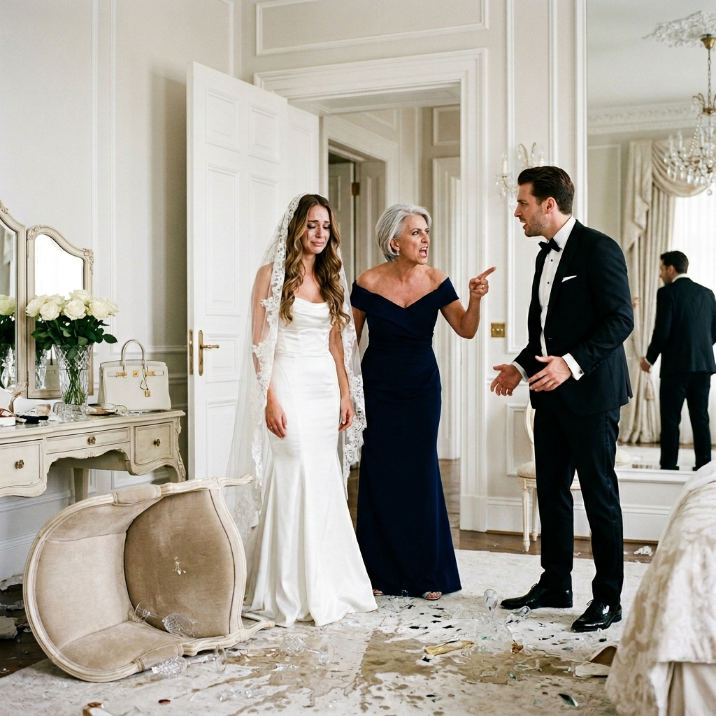 Azon a napon, amikor a nővérem eltűnt az esküvője előtt, anyám egyetlen választási lehetőséget adott nekem: „Most azonnal hozzámenni.” Kénytelen voltam helyettesíteni, hogy megmentsük a családi vállalkozásunkat… de most mindenért visszatért… A nevem Mave Delaney, és az a nap, amikor az életem kettévált, hat nem fogadott hívással és egy selyem esküvői ruhával kezdődött, ami nem az enyém volt.  A nővérem, Ellen negyven perccel a szertartás előtt tűnt el. Semmi üzenet. Semmi hangposta. Semmi drámai vallomás, csak egy üres nászlakosztály, egy lemerült telefon, és anyám állt az ajtóban azzal az arckifejezéssel, amit az emberek akkor viselnek, amikor tönkre akarják tenni valaki más életét, és kötelességnek nevezik. „Menj, vedd fel a ruhát” – mondta. Először azt hittem, hogy segíteni akar Ellennek pakolni, feltartóztatni a vendégeket, időt nyerni. Aztán kinyújtotta a fátylat, és világosan kimondta. Nekem kellett volna végigmennem az oltárhoz, és feleségül vennem Lucas Hargrove-ot Ellen helyett. A Delaneyék egy küszködő építészeti céget vezettek Seattle-ben. Lucas pénzből, földből és kapcsolatokból származott. Az Ellennel kötött házassága nem csak egy esküvő volt. Az egyesülés mentette meg a cégünket az adósságok, a perek és az alig fedezhető bérszámfejtés miatti összeomlástól. Ha a szertartás kudarcot vallott, az üzlet is kudarcot vallott. Ha az üzlet kudarcot vallott, apám cége nyilvánosan halt meg.  Nemet mondtam. Anyám elég közel lépett ahhoz, hogy a pánik felett is érezzem a parfümjét. „Ha visszautasítod” – suttogta –, „te leszel az oka annak, hogy ez a család mindent elveszít.” Mindig így csinálta. Semmi sikítás. Semmi könny. Csak egy kés csúszott a bordáid közé tökéletes modorral. Így hát felvettem a nővérem ruháját. Emlékszem az anyag súlyára, a hideg csípésre a tarkómon, arra, ahogy remegett a kezem, amikor felvettem a csokrot. Emlékszem, azt hittem, Lucas abbahagyja, amint meglát. Nem tette. Kőből faragott arccal nézett végig a folyosón, mintha már minden lehetséges katasztrófát kiszámított volna, és alkalmazkodott volna ahhoz, ami történt. Elmondtuk a fogadalmakat. Aláírtuk az engedélyt. A kamerák gondos szögekből villantak. Senki sem jelentette be a cserét, de egyetlen fontos személy sem akadályozta meg. Kevesebb mint húsz perc alatt Mrs. Hargrove lettem olyan eltorzult körülmények között, hogy alig tűntek törvényesnek, pedig a teremben lévő összes ügyvéd gondoskodott róla, hogy azok legyenek.  A fogadáson Lucas végül sarokba szorított egy fehér rózsákkal és pezsgőtornyokkal szegélyezett mellékfolyosón.  „Te nem Ellen vagy” – mondta. „Nem.” Egy hosszú másodpercig tanulmányozta az arcomat. „Te választottad ezt?” Majdnem felnevettem. Ehelyett elmondtam az igazat. „Azt mondták, a cég meg fog halni, ha nem teszem.” Megfeszült az álla, de a hangja nyugodt maradt. „Akkor ne tegyünk úgy, mintha ez egy házasság lenne. Ez egy kárelhárítás.” Ennek meg kellett volna könnyítenem. Nem könnyített. Három nappal később Ellen küldött egy e-mailt Berlinből. Egy másik férfival volt. Azt mondta, szabadságra, távolságtartásra, tisztánlátásra van szüksége. Közben beköltöztem Lucas penthouse lakásába, aláírtam a módosított egyesülési dokumentumokat, és megtudtam, hogy van egy záradék a megállapodásban: ha a házasságunk két év előtt véget ér, a családom elveszíti a szavazati jogát a cég felett.  Nem tettek engem menyasszonynak.  Jól jártam, mint egy zálogjog. És amikor megtaláltam ezt a záradékot, rájöttem valami rosszabbra, mint hogy anyám a folyosóra kényszerített. Lucas végig tudta, mennyire csapdába estem. ….Folytatás a Hozzászólások részben 👇