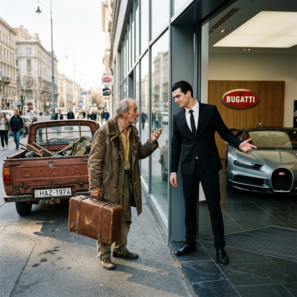MEGLÁTOM A RUHÁIÉRT, DE VOLT PÉNZE, HOGY MEGVEGYE AZ EGÉSZ BOLTOT.