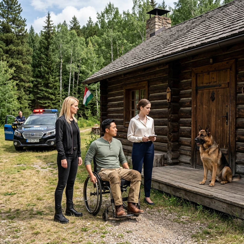 Az első hang, amit hallottam, a bejárati ajtómon csikorgó fém volt hajnali kettőkor. Mire rájöttem, hogy a társasházi elnököm próbál betörni a faházamba egy másolt kulccsal, a feleségem már a 911-en telefonált. Jake Mitchell vagyok. Harmincnégy éves rokkant veterán vagyok, és három évvel ezelőtt örököltem a nagyapám negyven holdas texasi farmját. Amikor megvette, a legközelebbi szomszéd mérföldekre volt. Mire hozzám került, egy csillogó új lakópark nőtt ki közvetlenül a földünk mellett. A farm több volt, mint birtok. Miután egy külföldi IED-robbanás tönkretette a hátamat, a fájdalom mindennapjaim részévé vált. A farm teret adott a légzésre, a munkára és a gyógyulásra. A nagyapám hálózaton kívül rendezte be napelemekkel, mélykúttal, propántartályokkal és egy műhellyel. A testemhez igazítottam a helyet, és ott építettem fel az életemet a feleségemmel, Sarah-val. Sarah Mitchell szövetségi ügyész. Nyugodt, pontos és teljesen könyörtelen, amikor valaki a kegyetlenséget intelligenciának nézi. Ez jobban számított, mint akkoriban gondoltam. A baj akkor kezdődött, amikor Linda Patterson beköltözött a mellettünk lévő lakóparkba. Segített megalapítani a Pinewood Falls-i lakóközösséget, majd azonnal eldöntötte, hogy a ranchunk problémát jelent. Először a napelemeink voltak a gondok. Aztán a propántartályaink. Aztán a hitelesített levelek, amelyek azt állították, hogy az ingatlanunknak meg kell felelnie a lakóközösségi előírásoknak, annak ellenére, hogy a földünk már jóval az ő kis királysága előtt létezett.  Először azt hittem, csak egy arrogáns nő túlzásba viszi a dolgát. Aztán a minta kiéleződött. Valami névtelen panasz után belső ellenőrzést követelt a faházunkban. Megpróbált megbírságolni minket, amiért nem engedtük be. Egy szombat reggel három tűzoltóautó jött fel üvöltve a kocsifelhajtónkon, mert valaki propánszivárgást jelentett. Nem volt szivárgás. Csak egy újabb kísérlet arra, hogy veszélyesnek tűnjünk.  Ekkor kezdte Sarah mindent dokumentálni.  Minden levelet. Minden bírságot. Minden ellenőrzési követelést. Minden hamis jelentést. Minden tanút. Minden dátumot és időpontot. Azt mondta, hogy egy incidenst meg lehet magyarázni, de egy hosszú minta a saját történetét meséli el. Linda egyre több bizonyítékot adott át nekünk. Aztán a dolgok egyre sötétebbek lettek. Egyik reggel arra ébredtünk, hogy dízel szaga van az ivóvizünkben. Valaki beszennyezte a kútunkat. A napelemes rendszerünket ellátó elektromos vezetéket elvágták. Egy propánvezeték megsérült. Kevesebb mint negyvennyolc órája voltunk távol, és bárki is tette, pontosan tudta, mikor lesz üres a ranch.  Amit Linda nem tudott, az az volt, hogy kamerákat szereltem fel. A felvétel tiszta volt. Egy vállalkozó teherautója érkezett késő este. Két férfi haladt át a telkünkön zseblámpákkal, szerszámokkal és üzemanyagkannákkal. Sarah lenyomozta a teherautó rendszámát, és megállapította, hogy egy Lindához köthető céghez kapcsolódik.  Ez mindent megváltoztatott. Ez már nem valami jelentéktelen társasházi veszekedés volt az esztétika miatt. Ez egy bűnözői kampány volt. Zaklatás. Szabotázs. Pénzügyi nyomás. Potenciális fogyatékosságon alapuló diszkrimináció. És amint a szomszédok elkezdtek beszélni, még csúnyább lett a helyzet. Egy idősebb pár hónapokig tartó büntetések után eladta a házát. Egy özvegyet nyomás alá helyeztek, hogy gyorsan hirdetse meg a házát. Egy másik családot rejtélyes panaszok értek, közvetlenül azelőtt, hogy elfogadtak volna egy alacsony ajánlatot egy Linda hálózatához kapcsolódó vevőtől. Maria, a helyi étkezde vezetője, elkezdte összehasonlítani a történeteket. Tom, a hetvenhárom éves nyugdíjas ügyvéd szomszédunk, elkezdett régi feljegyzésekben kutatni. Sarah pedig a pénz útját kezdte követni.  És az udvarias társasházi nyelvezet alatt megtaláltuk, mit épített valójában Linda.  Zaklatni az embereket. Nyomást gyakorolni rájuk. Megbírságolni őket. Fenyegetni őket. Kényszeríteni őket, hogy olcsón adják el. Fátyolcégeken keresztül eladni az ingatlanokat. Haszonszerzés céljából eladni őket.  Eközben ő csak még jobban sürgetett minket.  Hamis rendőrségi panaszok. Közösségi médiás bejegyzések a környéken élő „veszélyes személyekről”. Egy jogi levél, amely arra utalt, hogy a rokkantsági ellátásaimat érintheti, ha a dolgok eszkalálódnak. Aztán valaki az éjszaka közepén megrongálta a faházunkat, és egy döglött állatot hagyott a verandán figyelmeztetésként. A legtöbb ember addigra eladta volna. Valószínűleg erre számított Linda. Amit elfelejtett, az az volt, hogy a félelem akkor működik a legjobban, ha az emberek elszigetelten maradnak. Amint a környék elkezdte összehasonlítani a jegyzeteit, Sarah már nem látszott hatalmasnak, és kétségbeesettnek kezdett tűnni. És a kétségbeesés arrogáns embereket hanyaggá tesz.  Tom feltárt egy régi társasházi iratot, amely azt mutatta, hogy a bizottságnak nincs törvényes joga magánházakba belépni bírósági végzés vagy valódi vészhelyzet nélkül. Aztán jött a hír egy barkácsbolt tulajdonosától: Linda megpróbálta lemásolni a házkulcsokat.  Ekkor Sarah mondott nekem valamit, amire még mindig szóról szóra emlékszem. „Betörést tervez.” Kicseréltük a zárakat. Lecseréltük a kamerákat. Csendesen figyelmeztettük a megfelelő embereket. És aztán vártunk. Néhány nappal később a kameráink elkapták Lindát, amint zseblámpával a kezében sétál a fák között a faház közelében, mintha próbálna. Akkor visszavonult. De Sarah tudta, mit jelent ez. Linda valami felé törekedett. Aztán egy csütörtök este visszajött. Hajnali kettőkor. Kulcsmásolat a kezében. Feszítővas a keze alattm. Egy zseblámpa világította meg az ablakainkat, miközben a társasházi jogokról és az ellenőrzésekről motyogott. Azt hitte, azért jön, hogy egy rokkant veteránt elijesszen a saját otthonából. Fogalma sem volt, hogy a feleségem a sötétben mellettem áll, nyugodtan, mint a téli acél, és már az utolsó lépést teszi. Ha tudni szeretnéd, mi történt, amikor a társasházi elnök hajnali 2-kor megpróbált betörni a házamba – és miért építette csendben a feleségem három éven át egy szövetségi ügyet –, olvasd el a teljes történetet a hozzászólásban 👇👇👇