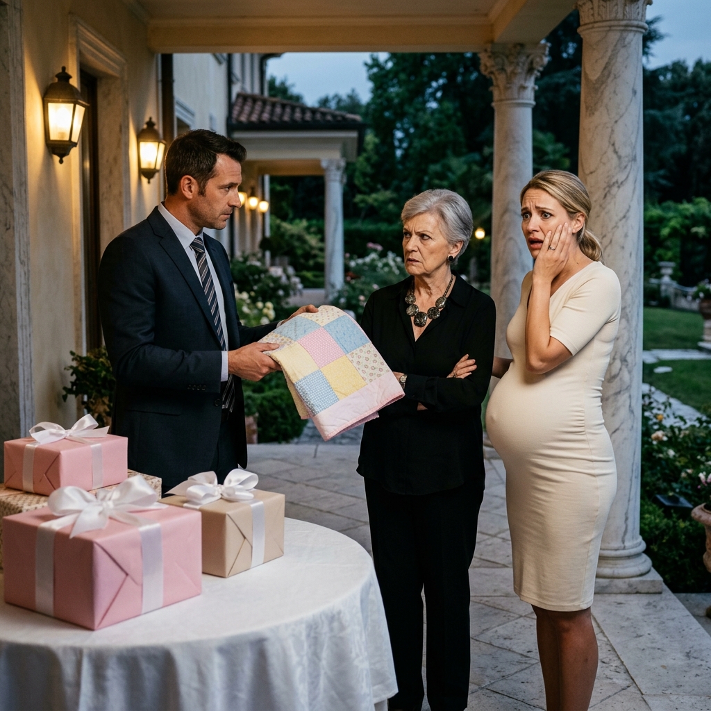 A lányom babaváró buliján a férje vigyorgott: „Az anyukád igazi ebédlőlány, kicsim – mire számítottál?” Így hát felkaptam a kilenc hónapig varrt takarót, minden jelenet nélkül kisétáltam, és hazahajtottam a tűzálló szekrényhez, ahol egyetlen tett, egyetlen titok és egyetlen csendes telefonhívás megoszthatta volna a tökéletes country-klubjukat, a világot, amely naplemente előtt nyílt meg.  A lányom még az öltésekhez sem ért hozzá, és nevetett a takarón.  Rose Delgado vagyok, ötvennyolc éves, menzai szakácsnő Astoriából, Queensből, és kilenc hónapot töltöttem azzal, hogy kézzel varrjam azt a babatakarót. Minden négyzet Megan gyerekkori viseletéből származott – az első takarójából, a pillangós halloweeni jelmezéből, a halványkék ruhából, amelyet az ötödik születésnapján viselt.  A babaváró buli a westchesteri Ashworth Country Clubban volt, csupa fehér sátor, pezsgő almabor és olyan nők, akik úgy mondták, hogy „drágám”, mintha megszülettek volna. A lányom gyönyörűen nézett ki a krémszínű ruhájában, hét hónapos terhesen, a pénz közepén állva, mintha mindig is oda tartozott volna.  Nem tette.  Az első ágy, amiben Megan aludt, egy takarókkal bélelt fiókos komód volt, mert nem engedhettem meg magamnak egy kiságyat. Egy stabilizált lakbérrel rendelkező lakásban neveltem fel, ahol a konyha olyan kicsi volt, hogy oldalra kellett fordulnom, hogy kinyissam a sütőt, és minden tisztességes dolgot felépítettem az életünkben túlórával, fájós lábbal és mindig mosogatószer szagú kezekkel.  Szóval, amikor kibontotta az ajándékomat, nem az anyagot adtam át neki. Azt a bizonyítékot nyújtottam át neki, hogy emlékszem minden egyes gyerekére, aki valaha volt.  Az anyósa két ujja közé csippentette a takaró egyik sarkát, és megkérdezte: „Ez házi készítésű?”  Mielőtt válaszolhattam volna, Bradley – a lányom férje, drága órájával és country clubos mosolyával – felnevetett, és azt mondta: „Az édesanyád igazi ebédlőanyó, bébi. Mire számítottál?” Aztán leejtette a takarót az ajándékasztalra, mintha egy papírszalvéta lenne.  Megan nem védett meg. Csak körülnézett a szobában, kipirult arccal, és azt mondta: „Anya, bejelentkeztünk a Pottery Barnba.”  Én magam hajtogattam a takarót. Elmosolyodtam azzal a fajta mosollyal, amit a hozzám hasonló nők korán megtanulnak – azzal, amelyik megakadályozza, hogy a méltóságod a földre folyjon idegenek előtt –, és kimentem anélkül, hogy bármelyiküknek megadtam volna azt az elégedettséget, hogy nézze a sírást.  Aznap este teát főztem az astoriai lakásomban, és kinyitottam a tűzálló irattartó szekrényt, amely a folyosói szekrényemben volt bereteszelve. Az adómappák, a Kft.-nyilvántartások és az ingatlan-nyilvántartási lapok mögött ott volt a papír, amire hónapok óta nem néztem: negyven hektár Westchester megyében, az RMD Holdingson keresztül vásároltam. Ashworth Country Club.  Sokáig bámultam azt a lapot.  Mert ezt a lányom sosem értette meg: lehet, hogy hajhálót hordok a munkahelyemen, de közel három évtizedet töltöttem azzal, hogy romos épületeket vettem, saját kezemmel javítottam meg őket, és otthonná alakítottam őket. Az első lefoglalt sorházamat Queensben vettem, miután a férjem meghalt, és egy hároméves gyerekkel, egy menzai fizetéssel és négyezerkétszáz dollárral hagyott magamra.  Egy épületből három lett. Háromból tizenkettő. Tizenkettőből harmincnégy.  És mégis, minden reggel fél hatkor megjelentem a Brook Haven Idősek Otthonában, hogy zabpelyhet keverjek, tojást forgathassak, és tálcákat vigyek a lakóknak, akik „drágámnak” hívtak. Soha nem mondtam el Megannek, mi a vagyonom, mert azt akartam, hogy megértse, hogy a méltóság nem a pénzből fakad. A munkából.  Ehelyett megtanult szégyenkezni.  A zuhanyzás utáni reggelen egy bőrmappával a kezemben mentem az ügyvédemhez, tele banki nyilvántartásokkal és Kft. dokumentumokkal. Ebédre egy Catherine Voss nevű pénzügyi nyomozóval ültem szemben, és arra kértem, hogy nézzen utána Bradley Ashworth számainak, mert azok a férfiak, akik hangosabban élnek, mint a fizetésük, mindig kíváncsivá tesznek.  Két héttel később Catherine felhívott, miközben a konyhaasztalomnál ültem, előttem szétterítve a takarót.  Azt mondta, hogy Bradley biztosítási díjakat utalt át árnyékszámlákra. Azt mondta, hogy a hiányzó pénzből fedezték a Range Rovert, a dizájnernyaralásokat, a country club tagdíjakat, azt a kifinomult életet, amire a lányom olyan büszkén ment feleségül.  Aztán elmondta, honnan jött a pénz.  Nyugdíjasok. Özvegyek. Fix jövedelemmel rendelkező idős párok. Emberek, akik azt hitték, hogy életbiztosításért és hosszú távú gondozásért fizetnek, emberek, akik azt hitték, hogy védve vannak, mert egy szabott öltönyös férfi kezet fog velük, és azt mondja nekik, hogy biztonságban vannak.  Én minden nap főzök ilyen embereknek.  Egy név Catherine jelentésében nem hagyott nyugodni: Patricia Hollowell, nyolcvanegy éves, aki havonta több száz dollárt fizet egy olyan biztosításért, ami nem is létezett. Ott ültem, a dossziét bámultam, a nő számaitól a lányom gyerekkori ruháiból készült négyzet alakú takarókra néztem, és valami bennem egyszerre hideggé és szilárddá vált.  Ekkor abbahagytam a megaláztatáson való gondolkodást, és az igazságszolgáltatáson kezdtem gondolkodni.  Felhívtam az államot. Benyújtottam a panaszt. Átadtam az iratokat.  Aztán a telefonom elkezdett megtelni Megan üzeneteivel.  Először bűntudat. Aztán zavarodottság. Aztán félelem. Bradley furcsán viselkedett. Énn bejött az irodájába. Az apja üvöltözött a telefonon. Nem volt hajlandó elmondani neki, mi történik, és hirtelen a lányom – ugyanaz a nő, aki nevetett, amikor egy kézzel készített ajándékot vittem neki – az anyja után könyörgött.   Ebédszünetemben minden üzenetet meghallgattam a Brook Haven-i ipari fagyasztó mellett. Aztán visszatértem a leveskeveréshez.   Öt nappal később mindenkit megkértem, hogy találkozzunk a klubban.   Nem csak Megant. Bradley-t is. És az anyját.   Aznap reggel, mielőtt Westchesterbe autóztam volna, megálltam Yonkersben, hogy meglátogassam Patricia Hollowellt a kis második emeleti lakásában. Háziköntösben nyitott ajtót, egy bögre teával a kezében, családi fotók sorakoztak mögötte, mint kis tanúk.   Azt mondta, hogy minden hónapban fizetett, mert a lánya védelmet akart neki.   Megígértem neki, hogy a hét végére minden más lesz.   A szombat derült és napsütéses nap lett. Korán érkeztem, és egyedül sétáltam végig a klubon: kristálycsillárok, csiszolt fa, gondozott kert, az a fajta hely, amit azért építettek, hogy bizonyos emberek fontosnak érezzék magukat, mindenki más pedig toleráltnak.   Az autómban egy építészi tervrajz volt arról, hogy mivé válhatna ez a föld ehelyett.   Amikor Megan megérkezett, egyáltalán nem hasonlított a zuhany alatt ragyogó nőre. ​​Sápadt volt, kimerült, egyik kezét a hasán tartotta, szempillaspirálja elkenődött a szeme alatt.   „Anya” – mondta remegő hangon. „Mi ez? Mi történik?”   „Gyere be” – mondtam neki.   Bradley öt perccel később érkezett meg fekete Range Roverével, feszes állal, anyósa közvetlenül mögötte olyan hegyes sarkú cipőben, ami elég éles volt ahhoz, hogy üveget vágjon. Úgy nézett rám, ahogy az olyan férfiak, mint ő, mindig szoktak, amikor azt hiszik, hogy alattuk vagy – türelmetlenül, ingerülten, biztos volt benne, hogy a szoba még mindig az övék.   A fő étkezőben álltunk, késői fény áradt be a magas ablakokon.   Bradley keresztbe fonta a karját. „Nincs időm erre.”   Letettem a bőrmappát az asztalra közénk.  Megan az arcomról a mappára nézett, majd vissza. Diane szája már megfeszült arra a kis mosolyra, amit a gazdag nők viselnek, amikor azt várják, hogy élvezni fogják a zavaromat.  Nem ültem le. Nem emeltem fel a hangom. Csak a lányomra néztem – arra a lányra, akinek az első takaróját belevarrták a paplanba, amit hagyott, hogy kigúnyoljanak –, aztán a férjére.  – Ez az épület – mondtam, és a kezemet a mappára tettem – az első dolog, amiről beszélnünk kell.  Bradley szó szerint nevetett.  És akkor kinyíltak mögötte a bejárati ajtók.