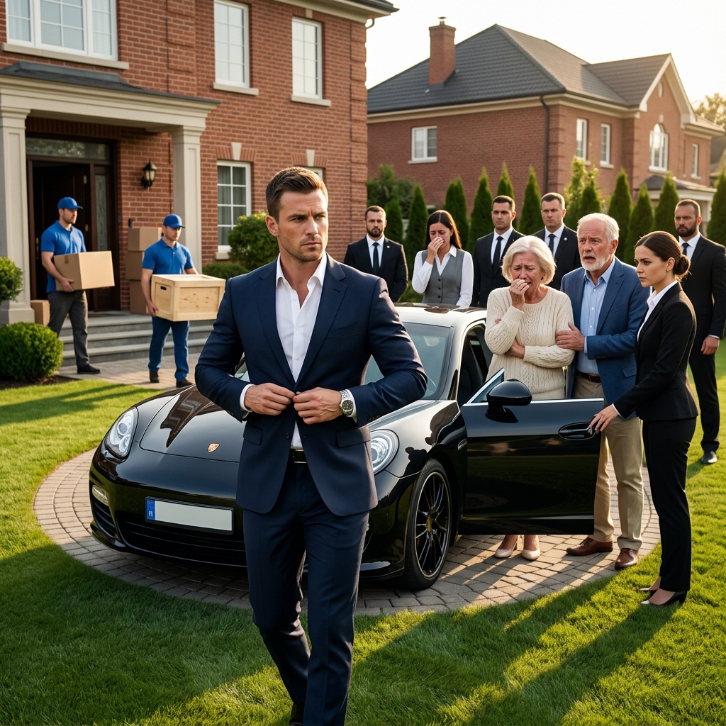 A családom a gyepen nevetett, amikor egy fekete Bugatti begördült az Alder Crest Drive-ra – egészen addig, amíg fel nem ismerték a volán mögött ülő nőt: ő volt annak a cégnek a vezérigazgatója, amelynek apám éveken át próbált elkápráztatni. Tizenkét órával korábban azért dobtak ki, mert „szégyent hoztam a családra”, mert portásként dolgoztam. Most egy szabott öltönyben szálltam ki az anyósülésről, mögöttem a biztonsági őrök, egy ügyvéd és egy költöztető csapat. Miközben apám sápadtan és remegve bámult legfontosabb ügyfelei elé, nyugodtan elmondtam nekik, hogy csak a dobozaimért és nagyapám emlékládájáért jöttem vissza… de abban a pillanatban, hogy a vezérigazgató kimondta a nevét, minden összeomlani kezdett azon a tökéletes előkerten.     Apám a ház előtti gyepen nevetett, amikor a Bugatti begördült az Alder Crest Drive-ra.     Tíz óra előtt jártunk egy ragyogó csütörtök reggelen, az a fajta ragyogó tavaszi napon, amit anyám imádott, mert a napfénynek megvolt a maga módja arra, hogy mindent drágábbnak tüntessen fel, mint amilyen valójában volt. A füvet előző délután lenyírták. A virágágyásokat szegélyező fehér köveket tömlővel öblítették le. Apám a járda közelében állt sötétkék blézerben és fényes mokaszinban, és két potenciális ügyfelet fogadott az Intrepid Tech-től, valamint egy helyi fejlesztőt, akit a bátyám hetek óta felkutatott.     Anyám krémszínű selyemben és kölcsönkért gyémántokban lebegett közöttük, és úgy mosolygott, mintha a mögötte lévő ház egy magazinban lenne. Jace lazán nekidőlt lízingelt BMW-jének, kezében kávéscsészével, arcán az ismerős mosoly, mint aki egész életét azzal töltötte, hogy az arroganciát karizmával keverte össze.     Valamin nevettek.     Legvalószínűbb, hogy rólam.     Valószínűleg arról, hogy a családi kínos helyzet hogyan tűnt el kényelmesen a házból előző este.     Aztán a fekete Bugatti Chiron befordult a sarkon.     Úgy siklott az utcára, mint egy mozgó üvegdarab – mélyen, hibátlanul és hátborzongatóan csendesen. A drága gépek gyakran kevésbé drámai hangzásúak, mint az olcsók. Nem kell bizonyítaniuk, hogy milyen jók.     Először apám nem reagált.     Miért tenné?     Az olyan férfiak, mint Malcolm Soryn, ritkán gondolnak arra, hogy következmények hajtják őket. A következmények az ő fejükben más emberekkel, valahol máshol történnek.     Aztán az autó lassított.     Aztán megállt a házunk előtt.     Apám nevetése elhalt egy mondat közepén.     És az arca megváltozott.     Mert előbb felismerte a volán mögött ülő nőt, mint a mellette ülő férfit.     Az Intrepid Technél mindenki ismerte Helena Vale-t. Alapítót. Vezérigazgatót. Az arca megjelent a részvényesi jelentésekben, üzleti magazinokban, repülőtéri hírcsatornákon és bekeretezett fényképeken a hallban, amelyen apám minden reggel végigsétált, úgy téve, mintha egyetlen előléptetés választaná el a fontosságtól.     Helena nem csak a céget vezette.     Ő *volt* Rettenthetetlen.     Élesfejű. Briliáns. Könyörtelenül praktikus. És elég gazdag ahhoz, hogy még más gazdagok is figyeljenek a hangnemükre a közelében.     És ott volt – egyik kezével könnyedén egy Bugatti kormánykerekén pihent, amely többet ért, mint a szüleim háza –, sötét napszemüveget és antracitszínű öltönyt viselt, és a járdaszegélyhez állt meg ugyanazon ház előtt, ahonnan a családom kevesebb mint tizenkét órával korábban kidobott.     A szélvédőn keresztül egyenesen apámra néztem.     Úgy nézett ki, mint akinek az agyát hirtelen túl sok lehetetlen dolog feldolgozására kérték.     A gondnok fia.     A cége vezérigazgatója.     Egy hiperautó parkolt a gyepén.     A „fontos ügyfelei” mellette álltak.     És az a tény, hogy az anyósülésről kiszállni én voltam.     Helena parkolósebességre kapcsolt. Aztán szándékos lassúsággal levette a napszemüvegét.     – Feltételezem – mondta szárazon –, hogy ez a bájos rezidencia a te elbűvölő családodé.     Egy lélegzetvételnyi szökött ki belőlem, félig nevetésből, félig valami sötétebbből.     „Túlságosan élvezed ezt.”     – Persze, hogy az vagyok – felelte. – Három évig azon tűnődtem, hogy az egyik legokosabb ember, akivel valaha találkoztam, miért ragaszkodik hozzá, hogy éjfélkor felmossa a vezetői szobákat, miközben titokban olyan emberek problémáit oldja meg, akik úgy bántak vele, mint a penészgombával a falakon. Ma végre válaszokat kaptam. És úgy tűnik, egy műsort is.     Megnéztem a házat.     Ugyanaz a halvány stukkó. Ugyanazok a műréz házszámok az ajtó mellett. Ugyanaz az elülső udvar, ahol apám szeretett szombat reggelente tömlővel álldogálni, felfújt mellkassal, mintha a gyepápolás nemessé tenné.     A függönyök nyitva voltak.     Ami azt jelentette, hogy anyám azt akarta, hogy a szomszédok lássák az összejövetelt. Mindig így tett, ha a státuszról volt szó. A láthatóság volt a kedvenc fizetőeszköze.     A visszapillantó tükörben láttam, hogy két fekete terepjáró áll meg mögöttünk.     Helena ragaszkodott hozzá, hogy biztonságiakat hozzon magával, miután hallott az előző estéről. Az ügyvédem, Vivienne Hart, a második járműben ült, ölében egy irattartóval. A harmadikban egy költöztető csapat várt, akiket a szálloda portásán keresztül béreltem fel.     Csak néhány dobozra volt szükségem a pincéből és a nagyapám cédrusfa ládájára.     De a tapasztalat megtanított valami fontosra: amikor az ember egyedül tér vissza egy olyan házba, mint a szüleimé, az olyan emberek, mint ők, a magányt gyengeségnek tévesztik.     Helena rám pillantott.     “Kész?”     Nem.     Teljesen.     Mindkettő igaz volt.     Kinyitottam az ajtót és kiléptem.     A levegőben friss fű, drága kölni és a citromos bútorápoló illata terjengett, amit anyám használt, valahányszor látogatóra számított. Madarak cikáztak a sövényekben. Valahol az utca túlsó végén egy fűnyíró zümmögött.     Apám úgy bámult rám, mintha egy sírból másztam volna ki valaki más életét viselve.     Már nem viseltem a gondnoki egyenruhámat.     Már csak ez is nyugtalanította őket. Három éven át annyira következetes voltam – ugyanaz a kifakult munkásnadrág, ugyanaz a sötétkék karbantartóing, ugyanaz a kopott bakancs –, hogy egy állandó tárgy lettem a fejükben. Nem személy. Csak egy szerep.     Azon a reggelen egy vállamig tökéletesen illeszkedő, antracitszínű öltönyt viseltem, nyakkendő nélküli fehér inget, fekete cipőt, ami tényleg jó volt, és a csuklómon nagyapám ezüstóráját.     Nem öltöztem így fel nekik.     Azért öltöztem így, mert már nem úgy nézek ki, mint egy bocsánatkérő személy.     Jace egyenesedett ki először, ellökve magát a BMW-ről.     – Mi a fene… – motyogta.     Anyám a torkához kapott – nem érzelemből, hanem reflexből, ahogy egyes nők ösztönösen ellenőrzik az ékszereiket, mielőtt megszólalnak. Tekintete az autóról Helenára, rám, majd visszavándorolt, mintha a valóság egy olyan verzióját keresné, amely visszaállítja a helyes hierarchiát.     Malcolm megpróbált megszólalni, miközben előrelépett. Az arca elsápadt.     Az egyik mellette ülő ügyfél – Arthur Wexley, egy beszerzési igazgató, akit felismertem a tizennyolcadik emeletről – Helenáról rám nézett.     – Ms. Vale? – kérdezte óvatosan.     Helena egyetlen sima mozdulattal kiszállt a Bugattiból.     Apám tényleg megingott.     Vicces lehetett volna, ha a helyzet nem lett volna ennyire groteszk.     – Jó reggelt – köszöntötte kedvesen Helena.     Az ezt követő csend az egyik legkielégítőbb hang volt, amit valaha hallottam.     Nem azért, mert az emberek megalázása örömet okozott nekem.     De azért, mert életemben először a családomnak nem volt kész forgatókönyve.     Évekig lefelé ívelték az életemet – bármilyen verzióra leegyszerűsítve, ami megőrizte saját felsőbbrendűségüket. Gondnok. Pincefiú. Családi szégyen. Láthatatlan.     Az olyan családok, mint az enyém, úgy élnek túl, hogy választanak valakit, aki minden csúnya dolgot elvisel bennük.     Aztán meglepődnek, amikor a tartály végre megreped.     Apám gyógyult meg először.     Az értékesítésben eltöltött évek megtanították neki, hogy az önbizalom – még az ál-önbizalom is – a legtöbb helyzetben átsegíthet egy gyenge embert.     – Ms. Vale – mondta hirtelen izgatott hangon –, micsoda váratlan megtiszteltetés. Ha tudtuk volna, hogy jön…     – Nem tetted – vágott közbe nyugodtan Helena.     Pislogott egyet.     Anyám erőltette az arcára csiszolt mosolyát.     – Ez… elég nagy meglepetés – mondta simán. – Kairen sosem említette, hogy ismer téged.     Ez a mondat mindent elmondott nekem.     Nem *Jól vagy?*     Nem *Kairen*.     Még csak azt sem, hogy *Mi történt az arcoddal?* – mert egy halvány vörös csík még mindig jelölte a halántékomat, ahol apám előző este egy ajtófélfának lökött.     Nem.     Csak: *Ez micsoda meglepetés.*     Mintha az igazi probléma az információhiány lenne.     Jace röviden felnevetett.     – Rendben – mondta, rám nézve. – Nagyon vicces. Kinek az autója ez? Valami promóciós trükk? Olyan jól takarítod a vezetői irodákat, hogy a főnök most fuvart ad neked?     Helena kissé elfordította a fejét, és a napszemüvege pereme fölött ránézett.     Egy szót sem szólt.     Úgyis abbahagyta a beszédet.     A járdaszegélyen álltam, mindhármukat néztem, és valami váratlan érzés kerített hatalmába.     Nem győzelem.     Nem harag.     Távolság.     Olyan érzés, mint amikor végre elég messzire lépsz egy festménytől, hogy rájöjj, milyen csúnya is valójában.     Tizenkét órával korábban anyám kidobta a házi készítésű tortámat a kukába, miközben a vendégek úgy tettek, mintha nem hallanák, hogy a bátyám láthatatlannak nevezett.     Tizenkét órával korábban apám a pince lépcsőjére mutatott, és azt mondta, pakoljak össze, mert zavarba hozta az autóm.     Tizenkét órával korábban még abban a konyhában álltam – ahol három éven át fizettem a lakbért –, és csendben védtem őket a következményektől, amelyekről nem is tudtak, hogy bekövetkeznek.     És most itt voltunk.     Ugyanaz a gyep.     Ugyanazok az emberek.     Másfajta fény.     Megnéztem a nagyapám óráját.     – Tíz órakor – mondtam nyugodtan. – Megmondtam, hogy visszajövök a dobozaimért. Meg a nagyapa ládájáért is.     Apám úgy nézett rám, mintha egy másik nyelven beszéltem volna.     Az egyik ügyfél kényelmetlenül megmozdult. A fejlesztő fél lépést hátrált, máris érezve, hogy valami komoly – valami rendetlenség – került a rendrakásba és a rendezett üzleti reggelükbe.     Helena a saját órájára pillantott.     – Fél tizenkettőkor testületi ülésünk lesz – mondta könnyedén. – Ne húzzuk ezt a kelleténél tovább.     Apám hirtelen felé fordult.     „Igazgatótanácsi ülés?”     Helena ránézett.     „Igen, Malcolm. Ez egy igazgatósági döntés.”     Valami abban, ahogyan kimondta a keresztnevét, tette ezt.     Felmondta a szolgálatot a térde.     Nem volt benne semmi kecsesség. Nem volt lassú összeomlás, nem drámaian szorította a mellkasát.     Egyszerűen elsápadt, pislogott egyet, majd oldalra rogyott a gyepre, mintha valaki kihúzta volna a saját történetéből.     Anyám felsikoltott.     Jace felé lendült.     Arthur Wexley motyogta: „Jézus Krisztus.”     És mozdulatlanul álltam.     Ez kegyetlenül hangozhat.     Talán az is volt.     De amikor olyan emberek között nősz fel, mint a szüleim, megtanulsz azonnal reagálni a válságaikra – a hangulataikra, a problémáikra, a vészhelyzetekre, amelyeket maguknak okoznak.     Gyors leszel.     Gyorsabban, mint gondolták.     Gyorsabb, mint a méltóság.     Azon a reggelen, életemben először, hagytam, hogy a pillanat az övék legyen, ahelyett, hogy feláldoztam volna magam, hogy kezeljem.     Helena oldalpillantást vetett rám.     „Hívjunk mentőt?”     – Fel fog ébredni – mondtam.     Egy pillanatig tanulmányozta az arcomat, majd bólintott.     A terepjárók felé fordulva kiáltott: „Vivienne, hozd a visszaszerzési parancsot! És kérlek, próbáld meg nem hagyni, hogy bárki azzal vádoljon minket, hogy kávé előtt elraboltunk családi ereklyéket.”     Vivienne kiszállt a járműből, makulátlanul, mint mindig, egy bőrmappát cipelve, és egy olyan nő arckifejezésével, aki óránként számlázik, és kevés türelme van az amatőrökhöz.     Két költöztető követte őt.     Az egyik biztonsági őr az autók mellett maradt, és az utcát pásztázta.     Ekkorra már a szomszédok is figyelték őket. Függönyök megmozdultak. Egy kutya ugatott. Egy biciklis tinédzser olyan hirtelen lassított, hogy majdnem felborult.     Malcolm erőtlenül nyögött a fűben.     Jace leguggolt mellé.     „Apa? Apa!”     Anyám felém fordult, társasági arca eltűnt.     – Mit tettél? – sziszegte.     Ez a kérdés majdnem megnevettetett.     Nem *Mi történt?*     Nem *Mi folyik itt?*     Csak: *Mit tettél?*     Mintha én lennék az oka minden egyes katasztrófának, ami az életüket érte.     Mintha a rothadásnak nem lenne saját akarata.     – A dobozaimért jöttem – mondtam nyugodtan. – Pontosan azt mondtam.     Felém lépett.     „Viccesnek találod ezt?”     – Nem – feleltem. – Szerintem ez már régóta esedékes.     Jace felnézett a gyepről, összeszorított állal.     – Jobb, ha elkezded a magyarázkodást.     – Megyek – mondtam. – Miután összeszedtem nagyapa holmiját.     Aztán elsétáltam mellettük a bejárati ajtó felé.     —     Olvass tovább kommentben