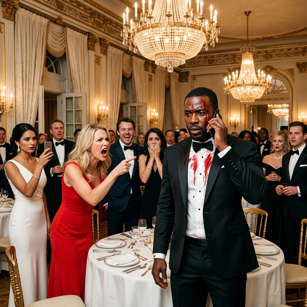 Chicagó elitje előtt gúnyolódott a borázott idegenen, és fogalma sem volt, hogy ő a milliárdos, aki a családja mentőövét tartja – és egy megalázó éjszakán belül a nevetése botrányt robbantott ki, amely tönkretette a házasságát, a cégét és a nevét…  Az első vörösborcsepp olyan hirtelen csapódott Daniel Torres arcába, hogy a bálterem elcsendesedett, mielőtt a pohár a márványpadlóra csapódott volna. Kristálycsillárok ragyogtak háromszáz dermedt vendég felett. Egy vonósnégyes a hang közepén elhallgatott. A terem közepén Victoria Hartwell állt egy piros dizájnerruhában, zihálva, keze még mindig felemelve a takaróról. Daniel fehér inge a bőréhez tapadt egy fekete szmoking alatt, amelynek gallérja és mellkasa mélyvörösre festette magát.  – Nem tartozol ide – mondta Victoria elég hangosan ahhoz, hogy mindenki a közelben hallja. – Ez az esemény azoknak szól, akik építettek valamit, nem azoknak, akik beosonnak és színlelnek.  Daniel meg sem rezzent. Egy összehajtott zsebkendővel letörölte az arcáról a borcsíkot, és nyugodt arckifejezéssel nézett rá, ami jobban felkavarta a termet, mint amennyire a harag tette volna.  Negyvenöt perccel korábban egyedül érkezett a Millennium Tower legfelső emeletén megrendezett jótékonysági gálára, egy elegáns rendezvényre, amelyen vezetők, befektetők, politikusok és régimódi családok vettek részt. A negyvenkét éves Daniel a Torres Venture Capital alapítója volt, egy milliárdos értékű infrastrukturális és ingatlanvagyont kezelő cégé. Ő volt a rendezvény fő szponzora is, bár nagyon kevesen találkoztak vele személyesen. Általában jobban szerette így.  Csendben beszélgetett üzleti partnerével, Michael Carterrel, amikor Victoria észrevette a pezsgőbár közelében. Victoria a Hartwell Industries stratégiai partnerségekért felelős alelnöke volt, egy adósságokban fuldokló, és csendben Daniel közelgő ötszázmillió dolláros befektetésétől függő vállalatnál. De ahelyett, hogy megkérdezte volna, ki ő, úgy döntött, hogy már tudja. Gúnyolta a perét, megkérdőjelezte a meghívását, és azzal vádolta, hogy elrontotta a rendezvényt. Csatlakozott a férje, Bradley, majd a cég PR-igazgatója, Jennifer Ashton, aki felvette a telefonját, és elkezdte rögzíteni a jelenetet, mintha a nyilvános megaláztatás szórakozás lenne.  Daniel minden esélyt megadott Victoriának, hogy abbahagyja. Azt mondta neki, hogy meghívták. Tisztelettudó maradt. Halkan beszélt. De Victoria gyengeségnek hitte az önuralmat. Adományozók, vezetők és kamerák előtt szemétnek nevezte, azt mondta, hogy az olyan férfiaknak, mint ő, az a helyük, hogy italokat szolgáljanak fel, ahelyett, hogy tartanák őket, és végül követelte a biztonságiaktól, hogy távolítsák el.  Két magánőr kísérte Danielt az egy emelettel lejjebb lévő biztonsági irodába, míg Victoria követte, még mindig dühösen, továbbra is biztos benne, hogy egy kívülállótól védi a szobát. De abban a szűkös irodában, a fénycsövek alatt a vendéglista mást mutatott. Daniel Torres. Első asztal. Főszponzor. Torres Venture Capital. Adomány megerősítve.  Rebecca Walsh, a rendezvény koordinátora megérkezett a fizetési bizonylatokkal. Michael megerősítette Daniel kilétét. Ezután Bradley apja, Howard Hartwell, a helyszín kívülről telefonált, és követelte, hogy beszélhessen Daniellel. Kihangosítva a telefont, Howard felfedte az igazságot, amelyet senki sem tudott elkerülni a szobában: Daniel nem volt betolakodó. Ő volt az a férfi, akinek hétfő reggel alá kellett írnia a Hartwell Industries történetének legnagyobb üzletét.  Victoria elsápadt. Bradley megragadta az asztalt. Jennifer leengedte a telefonját. De a kár már robbanásszerűen terjedt az interneten, és amikor a rendőrség megérkezett Victoria hamis birtokháborítási feljelentése miatt, Daniel végre ránézett és megszólalt.  „Nem lesz üzlet” – mondta. „És ez csak a kezdet.”… Folytatás a Kommentárokban 👇