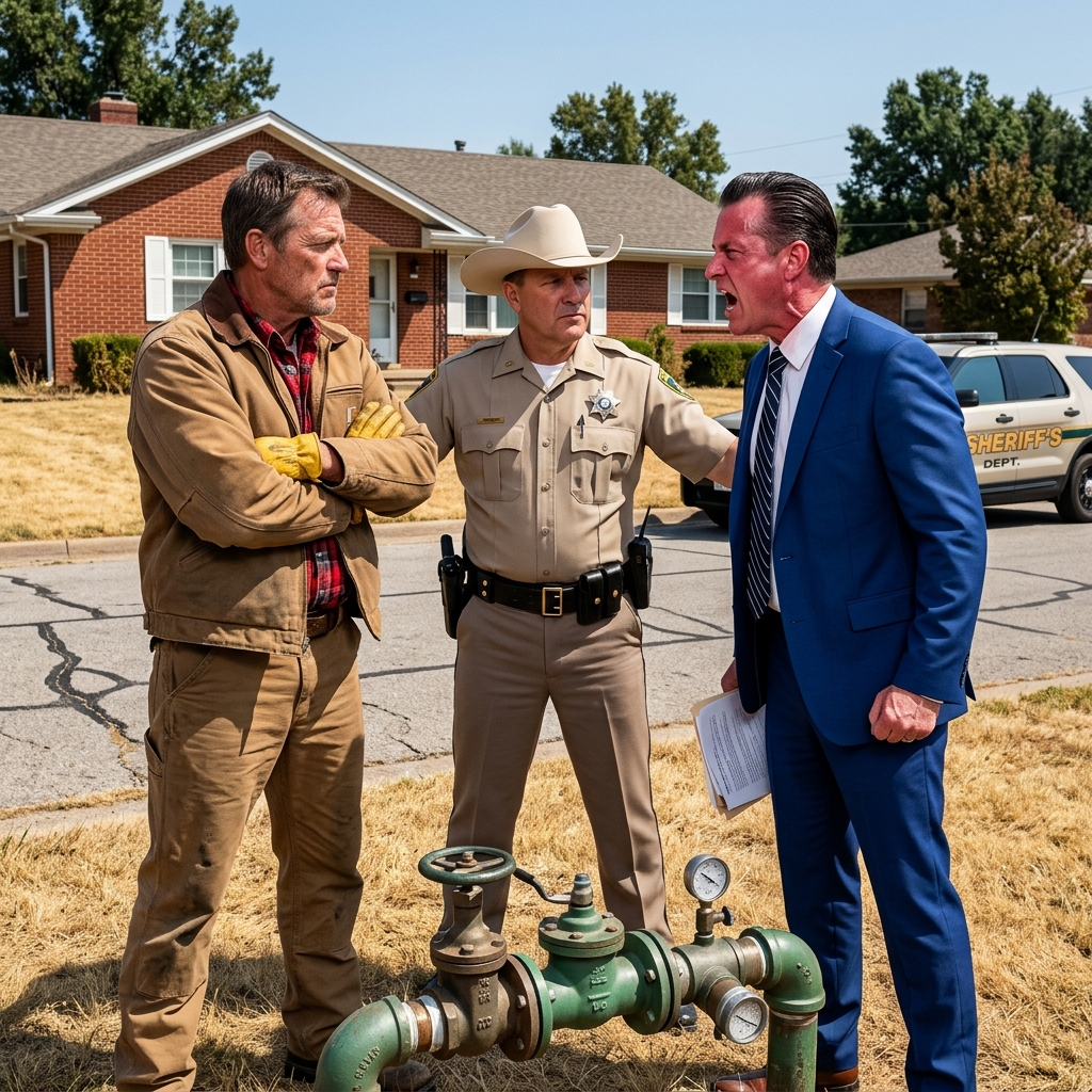 Azt hitte, tizenegy évnyi vízlopás után az övék lett. Amit nem tudott, az az volt, hogy huszonhárom évet töltöttem mérnökként, és az első dolgom a farm megvásárlása után az volt, hogy mindent lemértem.  Dale Harmon a nevem, és amikor ezer holdnyi wyomingi termőföldet vettem, azt hittem, csendeset veszek. Olyat, amihez megbízható kerítés tartozik, olyan fához, amin órákig lehet gyalogolni anélkül, hogy egy másik motort hallanánk, és elég magas égbolt van a fejünk felett, hogy emlékeztessen, milyen az élet, amikor senki sem áll felettünk a szabálykönyvvel. A farm pont olyan volt, amilyennek akartam – hullámzó terep, legelő, források, tölgyesek és egy nyugati határ, amely egy Maplewood Estates nevű környéket érintett. Negyvenhét ház. Egy lakóközösség. Rendezett gyep. Kőből készült bejárati tábla. Eleinte nem sok figyelmet fordítottam rájuk. Megvolt a saját dolgom. Az első dolgom a zárás után az volt, hogy felvettem egy földmérőt. Ez nem paranoia volt. Ez képzés volt. Huszonhárom évnyi építőmérnöki munka megtanítja, hogy a föld akkor becsületes, ha kényszeríted, hogy pontosan beszéljen. Nem találgatsz a vonalakban. Nem bízol a régi kerítésekben. Megjelölöd a terepet, levonod a koordinátákat, hitelesíted a határt, és csak azután döntöd el, hogy mi kihez tartozik.  Ez a döntés az egyetlen oka annak, hogy ez a történet így végződött.  A felmérés harmadik napján Gerald kihívott a nyugati fasorhoz. Volt egy sekély kútfej a telkemen, félig elrejtve az öreg tölgyek közelében, és onnan egy fekete polietilén cső folyt a föld alatt egyenesen a Maplewood Estatesbe. Gerald mindent lefényképezett, megjelölte a GPS-koordinátákat, és bejegyezte a helyet a jelentésbe. A kezdeti felmérésben nem szerepelt semmilyen rögzített szolgalmi jog. Sokáig álltam ott, és bámultam azt a kútfejet. Mert ha egyszer meglátsz valami ilyesmit, előbb ismered a probléma formáját, mint a részleteket. A víz távozott a telkemről. Valaki a szomszédból erre támaszkodott. És ha nem volt bejegyzett szolgalmi jog, nem volt vízátadás, nem volt jogi megállapodás, akkor valaki már nagyon régóta kiszolgálta magát.  Nem nyúltam a csőhöz. Ez a rész számít. Nem vágtam el semmit. Nem szálltam szembe senkivel. Nem kezdtem el kiabálni. Visszamentem a házba, kávét főztem, újra megnyitottam a megyei dokumentumaimat, és elkezdtem azt tenni, amit az óvatos emberek tesznek, amikor rájönnek, hogy valami nagyon nincs rendben: nyilvántartást építettem. Fotók. Koordináták. Dátumok. Jegyzetfüzet-bejegyzések. Megyei iratok másolatai. Néhány nappal később a társasházi iratot készített nekem. Nem azért, hogy magyarázkodjon. Nem azért, hogy bocsánatot kérjen. Hogy „üdvözöljön”, és udvariasan jelezze, hogy remélik, továbbra is tiszteletben tartom a „meglévő megállapodást” a telekhatár közelében lévő „megosztott vízforrással” kapcsolatban. Ez a kifejezés mindent elárult.  Közös vízforrás. Nincs jogi hivatkozás. Nincs csatolmány. Nincs szolgalmi jogra való hivatkozás. Csak feltételezés, udvariasságnak álcázva. Szóval ezt a levelet is elmentettem. Aztán rájöttem, hogy a helyzet rosszabb, mint gondoltam. A kutat a farmom előző tulajdonosa fúrta évekkel a Maplewood Estates létezése előtt. A felosztás később történt. A lakópark később jött létre. Valamikor ebben az időben valaki úgy döntött, hogy ha elég sokáig, elég csendben és elég magabiztosan használja a vizet, akkor végül megszűnik lopottnak tűnni.  Ez volt a hiba.  Mert olyan emberek, mint Richard Thorne, a lakópark elnöke, mindig összekeverik a zavartalan használatot a tulajdonjoggal. Azt hiszik, ha senki sem állítja meg őket, senki sem tudja. Azt hiszik, hogy a függőség törvényerőre emelkedik. Azt hiszik, a papírmunka csak dísz, amíg meg nem jelenik egy szervezett személy egy mappával és egy ügyvéddel. Felkutattam az előző tulajdonos lányát. Azt mondta, hogy a fejlesztő engedélyt kért az apjától, hogy megcsapolja a kutat az építkezés alatt. Azt mondta, hogy nem. Újra megkérdezték. Újra nemet mondott. Aztán mégis megtették. Mire rájött, hogy a vezetéket soha nem kapcsolták le, túl beteg volt ahhoz, hogy harcoljon.  Ez mindent megváltoztatott. Mert most ez nem valami ártalmatlan megállapodás volt, amire senki sem emlékezett tisztán.  Most egy visszautasítás volt. Egy szándékos. Egy határ, amit valaki átlépt, miután megtiltották neki. És mégsem siettem túl gyorsan. Felbéreltem egy hidrológust. Hetvenkét órán át mérte az áramlást. A kút naponta körülbelül tizennyolcezer gallon vizet nyomott a Maplewood Estatesbe. Tizennyolcezer. Minden egyes nap. Az ügyvédem összevetette a számokat a megyei vízdíjakkal, és a tizenegy évnyi jogosulatlan használathoz kapcsolódó érték nem volt kicsi. Aztán jött az első repedés az ő oldalukon. Egy igazgatósági tag megjelent az ajtómnál, és megkérdezte, hogy van-e mód „kitalálni valamit”. Nem Richard Thorne. Valaki csendesebb. Valaki aggódó. Valaki, aki már tudta, hogy az igazgatóság rossz lábon áll. Ekkor tudtam, hogy az igazság elkezdett mozogni a társasházon belül, mielőtt még nyilvánosságra került volna. De még mindig nem végeztem. Mert akkor az ügyvédem arra kényszerítette őket, hogy adják át a régi igazgatósági feljegyzéseket. És ebben a jegyzőkönyvben volt az az oldal, ami mindent felnyitott. Tizenegy évvel korábban az igazgatóság hivatalosan megszavazta a telkemen lévő kútra vonatkozó szolgalmi jog megszerzését. Vagyis tudták. Kezdettől fogva tudták. Tudták, hogy szükségük van rájukküldetés. Tudták, hogy nincs rá joguk. És ahelyett, hogy megoldották volna, felvetették a problémát, és továbbra is elvitték a vizet. Ez az egyetlen oldal gyanúsról katasztrofálisra változtatta a történetet. Ezen a ponton a kezemben volt a felmérés, a megyei feljegyzések, a lány nyilatkozata, a vízhozam-jelentés, a társasház saját levelei és a saját jegyzőkönyveik, amelyek az előzetes tudást bizonyították. És Richard Thorne még mindig nem fogta fel, mennyire rossz a helyzet. Még mindig fenyegetőzött. Még mindig a közösségi jogokról beszélt. Azt hitte, egy nyugdíjas földbirtokossal harcol, aki zajong. Valójában egy mérnökkel nézett szembe, aki felmérte az építményt, és minden repedést megtalált rajta. Ha tudni szeretnéd, mi történt, amikor a társasház elnöke végre rájött, hogy a környéküket lopott vízre építették – és miért rombolt le egy oldalnyi tizenegy éves jegyzőkönyv minden hazugságukat, amit még mindig mondtak – olvasd el a teljes történetet a hozzászólásban 👇👇👇