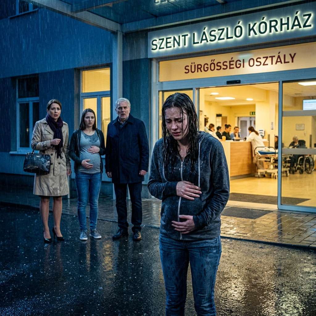 Három terhes lány érkezett a kórházba – de amit az orvos felfedezett, mindent megváltoztatott Az eső ezernyi apró ökölként csapott Chicago utcáira, könyörtelenül és hidegen. Majdnem tizenegy órakor aznap este kivágódott a Mercy Általános Kórház sürgősségi ajtaja. A szél és az eső egy fiatal nőt követett a hallba, átáztatva a ruháját, haját az arcához tapasztotta. Kezei úgy kapaszkodtak feldagadt hasába, mintha az lenne az egyetlen horgony a viharban. Clare Donovannak hívták. Huszonhat éves volt, lágy vonásokkal, amelyek a kimerültség vihart takarták, szeme vörös volt a sírástól. Egyedül volt – férj nélkül, család nélkül, barátok nélkül –, és egy kicsi, kopott táska himbálózott az oldalán. Remegő ajka elárulta, mennyit küzdött, hogy összeszedje magát. Egy ápolónő, észrevéve a sürgető érzést, azonnal kerekesszéket hívott. „Milyen messze van a folyamat?” – kérdezte nyugodtan, de aggódva. „Nyolc hónapja” – suttogta Clare. Hangja rekedt volt, alig hallható az üvegajtókon kopogó eső miatt. „Valami… nem stimmel.” Gyorsan átvitték a 4-es szobába. A kórházi folyosó hideg levegője éles ellentétben állt a kinti viharral, és Clare úgy érezte, mintha penge vágna át nedves ruháján. Az ágyba rogyott, üres tekintettel bámulta a mennyezetet, kezei reflexből dörzsölték a hasát, mintha el tudná űzni a pánikot. Tizenöt perccel később ismét kinyíltak a sürgősségi ajtók. Ezúttal más alak bukkant elő. Magasabb volt, élesebb, még a fájdalom közepette is magabiztosságot sugárzott, és a valaha makulátlan kabátja átázott. Az ajtófélfának támaszkodott, arany karikagyűrűjének csillogását villantva fel a kemény fénycsöves fényben. A harminckét éves Diana Graves úgy viselkedett, mint aki mindig is hitte, hogy a világ renddel és tisztelettel tartozik neki. Mégis, ma este félelem volt a szemében – egy félelem, amit nem tudott teljesen leplezni. „Most orvosra van szükségem” – követelte kimért, kontrollált hangon, de remegett a szája sarkában. A személyzet a 6-os szobába vezette. Aztán, közvetlenül éjfél előtt, a sürgősségi ajtók harmadszorra is kitárultak. Egy idős férfi szinte botladozott át rajta, egy fiatal lányt karjánál fogva tartva. Törékenynek tűnt, alig húszéves, apró termete a vihar ritmusával ringatózott. „Sophie vagyok” – mondta a férfi szinte lélegzetvisszafojtva, ismételve magát, mintha a szavak kevésbé kaotikussá tennék a pillanatot. „Egyszerűen sikoltozni kezdett. Nem tudtam, mit tegyek.” Sophie szeme tágra nyílt és rémült volt, és nagybátyja szorítása volt minden támasza. A 9-es szobába vezették őket. Három nő. Három szoba. Egy kórház. Egy viharos éjszaka. Mindegyik idegen a másik számára, mégis hajnalra mindhárom olyan módon összekapcsolódik, ami életeket rombol össze. Dr. James Holay tizennyolc éve volt szolgálatban, egy elismert orvos, aki arról volt híres, hogy észreveszi azokat a részleteket, amelyeket mások nem vesznek észre. Negyvennégy évesen, őszülő halántékkal és nyugodt, kimért viselkedéssel ő volt az a személy, akit a kórház hívott krízishelyzetben. Azon az estén, miközben átnézte a három új beteg felvételi listáját, furcsa csend telepedett rá. Valami nem stimmelt, bár még nem tudta megfogalmazni, miért.  Először Clare-t vizsgálta meg. A lány az ágyán feküdt, és üres tekintettel bámulta a mennyezetet. Bemutatkozott, ellenőrizte az életfunkcióit, és feltette a szokásos kérdéseket. Amikor a sürgősségi kontaktusokhoz ért, Clare habozott. „Nincs… senki” – mondta halkan.  A hangja elcsuklott, amikor végül hozzátette: „Az apa… hat hónapja elment. Azt mondta, hogy a baba nem az övé. De… az övé.” Kezét az arcához szorította, és próbálta visszatartani a könnyeit.  Dr. Holay bólintott, gondosan jegyzetelt. Professzionális maradt, de nyugtalanság görcsbe rándult a gyomrába. Valami ebben a történetben, a kétségbeesés Clare szemében, túl ismerősnek tűnt.  Ezután belépett a 6-os szobába. Diana Graves felült az ágyban, már a telefonját böngészte, követelve, hogy beszélhessen a személyes nőgyógyászával. Sugárzott belőle az önuralom, de a fényes külső alatt Holay remegést látott az állában.  „Tudja a férje, hogy itt van?” – kérdezte gyengéden.  Diana megmerevedett. „Utazik. Dolgozik. Mindig dolgozik” – mondta, és megnevezte a dossziéját: Nathan Graves. Holay leírta, figyelve a hangjában lévő precizitást – azt, ahogyan gondosan uralkodott a pánikrohamán.  A 9-es szoba volt a legnehezebb. Sophie összegömbölyödött az ágyon, térdei a mellkasához nyomódtak. Összerezzent, amikor Dr. Holay közeledett, aki kissé leguggolt hozzá. „Nem foglak bántani” – mondta halkan. „Segíteni akarok neked és a babádnak.” Lassan bólintott, hangja alig hallatszott suttogásnál. „Azt mondta, hogy szeret. Azt mondta, hogy gondoskodni fog rólunk. Megmondta.” Tekintete a kezére siklott. „A neve?” – sürgette Holay gyengéden. Nathan Graves.  Dr. Holay tolla megdermedt a mondat közepén. Csendben állt, hagyta, hogy a pillanat súlya leülepedjen. Három nő, három összefonódó élet, egy férfi a középpontban.  Visszament a nővérpulthoz, és összegyűjtötte mindhárom nő aktáit. Áttekintette Clar…