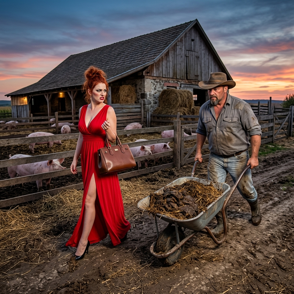 “Bűzös vagy, mint ez a hely” 😡 Egy nő meg akart alázni egy férfit, mert egy farmon dolgozott, de nem tudta, hogy övé a hely.