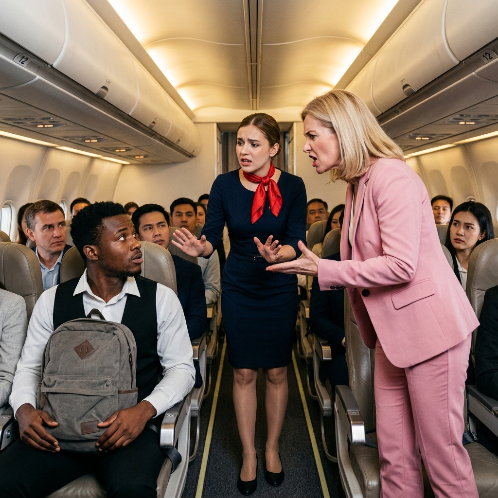 Egy rasszista utas megütött egy fekete tinédzsert az első osztályon – aztán a kapitány közbelépett, és mindent megváltoztatott  Rasszista utas megütött egy fekete tinédzsert az első osztályon – aztán a kapitány kilépett, és mindent megváltoztatott A tizenhét éves Jordan Hayes soha nem gondolta volna, hogy ez a repülés felejthetetlenné válik. Egyszerűen hazafelé tartott egy ifjúsági vezetői rendezvény után, semmi mást nem vitt magával, mint egy hátizsákot, egy kissé gyűrött kapucnis pulóvert, és azt a csendes, elkopott optimizmust, amelyhez csak a tinédzserek ragaszkodnak a hosszú órákig tartó késések és zsúfolt terminálok után. A kapunál várakozva nem csak ült és a telefonján görgetett, mint a legtöbb utas. Ehelyett közel egy órát töltött azzal, hogy másokon segített anélkül, hogy kérték volna. Felemelt egy nehéz kézipoggyászt egy idős férfinak, akinek a keze remegett az erőfeszítéstől, átadta az egyetlen működő fali konnektort, amit talált, egy fiatal anyának, aki kétségbeesetten próbált feltölteni egy tabletet síró gyermeke számára, sőt, még egy légiutas-kísérőnek is segített összeszedni a szétszórt papírokat, amelyeket a terminál hirtelen levegője a beszállósávon átfújt.  Valaki észrevette. Mielőtt bezárta volna a beszállást, a kapuügyelő halvány mosollyal hívta oda, gyorsan begépelt valamit a rendszerébe, és átnyújtott neki egy új beszállókártyát. „Egész délután kedves voltál” – mondta halkan, őszinte hangon. „3B ülés. Első osztály.”  Jordan pislogott, teljesen váratlanul. „Várj… komolyan?”  A lány bólintott, továbbra is mosolyogva. „Jó repülést!” Ahogy beszállt a repülőgépbe, néhány utas röviden felpillantott, mielőtt visszatértek a képernyőjükhöz, érdektelenül. Jordan a 3B üléshez ment, óvatosan elhelyezve a hátizsákját a felső tárolórekeszben, még mindig bizonytalanul, hogy ez tényleg megtörténik-e. Lassan, szinte óvatosan ült le, mintha attól félne, hogy a pillanat eltűnik, ha túl gyorsan mozdul. Mellette a 3A ülésen Veronica Sloan ült, egy negyvenöt éves vállalati stratégiai tanácsadó, krémszínű blézert viselt, gyémánt fülbevalói megcsillantak a kabin fényében, testtartása merev, arckifejezése pedig olyan csendes ítélkezéssel tükröződött, ami azt sugallta, hogy szerinte a világ akkor működik a legjobban, ha az emberek pontosan ott maradnak, ahol szerinte a helyük van. Abban a pillanatban, hogy észrevette, hogy Jordan mellette ül, megváltozott az arckifejezése.