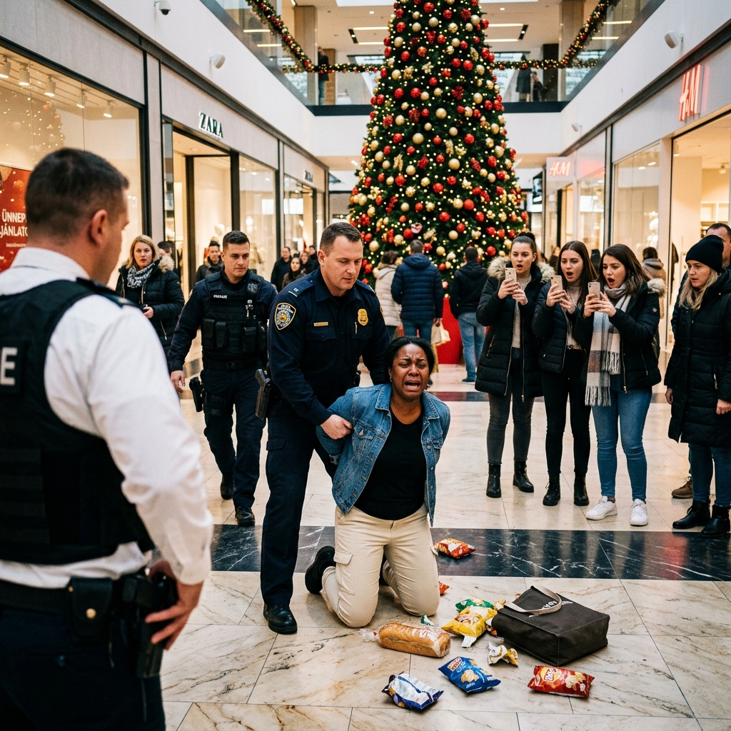 Csak azt kérdezte, hogy miért kerül tíz dollárral többe a játék, de amikor egy korrupt rendőr átkarolta a torkát egy zsúfolt karácsonyi bevásárlóközpontban, el sem tudta képzelni, hogy ő az a beépített FBI-ügynök, aki örökre mindent elpusztít…  Fekete Pénteken a Riverside Park Mall Missouri állam legbiztonságosabb helyének tűnt. Karácsonyi zene szólt az átriumban, gyerekek futkostak egy óriási fa alatt, és a vásárlók mindkét kezükben szatyorokkal zsúfolásig megtöltötték a fényes járdákat. Az ünnepi rohanás kellős közepén Brenda Anderson különleges ügynök egy játékboltban állt egy dobozos babával a kezében, és egy egyszerű kérdést tett fel a polcárakról. Tizennyolc hónapot töltött beépített ügyben, átlagos kiskereskedelmi eladónak adta ki magát, miközben titokban segített az FBI-nak egy ügy felépítésében Marcus Webb, egy elismert helyi üzletember ellen, aki valójában egy drog- és pénzmosó hálózatot vezetett a Középnyugaton.  Brenda harminchat éves volt, fegyelmezett és óvatos. Túlélte a gyanút, a hosszú munkaidőt és a csendes megfigyelést anélkül, hogy felfedte volna magát. Nem vásárolni volt a bevásárlóközpontban. Azért volt ott, mert Webb negyven perccel korábban belépett az épületbe, és az FBI úgy hitte, hogy egy fontos személlyel találkozik. Öt ügynök szaladgált szét a bevásárlóközpontban vásárlónak öltözve. Brenda feladata egyszerű volt: közel maradni, láthatatlannak maradni és figyelni.  Ezután a pénztáros átfutotta a babát, amely tíz dollárral a polcon lévő ár felett volt.  Brenda udvariasan a vezetőt kérte. A pénztáros a szemét forgatta. A vezető már ingerülten érkezett meg. Ahelyett, hogy a polcot ellenőrizte volna, úgy bámulta Brendát, mintha ő lenne a probléma. Másodperceken belül intett a biztonságiaknak. Ekkor lépett be Kyle Turner rendőr.  Turner nem kérdezte meg, mi történt. Nem ellenőrizte a pénztárgépet. Csak Brendára nézett. Keze a bilincsei közelében pihent, miközben távozásra szólította fel. Brenda nyugodt hangon beszélt, kezei pedig láthatóak maradtak. Azt mondta, hogy árkülönbség van, és hajlandó fizetni és menni. Turner ennek ellenére közelebb lépett, hidegen és türelmetlenül, mintha kifogásra várt volna.  Körülöttük a vásárlók lassítottak, hogy figyeljék őket.  Brenda tudta, hogy Webb valahol a közelben van. Azt is tudta, hogy a tartaléka nem mozdulhat túl korán anélkül, hogy másfél év munkáját ne tönkretenné. Ezért a lehető legnehezebb dolgot tette: nyugodt maradt. Turner olyan erősen megragadta a karját, hogy a lány összerándult. Brenda halkan közölte vele, hogy fájdalmat okoz neki. A férfi a háta mögé csavarta a karját. Telefonok csapódtak elő körülöttük. Emberek rögzítettek, de senki sem lépett elő.  Aztán Turner meghozta a döntést, ami mindent megváltoztatott.  Megpörgette Brendát, és alkarját a torkára szorította egy tiltott nyaklánccal. A lánynak elállt a lélegzete. A látása összeszűkült. A karácsonyi fények elmosódtak a feje felett. Azt kiabálta, hogy Brenda ellenáll, pedig semmi mást nem tett, csak feltett egy kérdést. Nyolc másodperc telt el, mint nyolc perc. A térdei megroggyantak, és a padlóra zuhantak.  Amikor Turner elengedte, Brenda előrebukott, köhögött és zihált a csempén. A tömeg dermedten állt. Turner bekapcsolta a rádiót, és közölte, hogy a zavargás megoldódott.  Brenda lassan felállt, egyik kezét a torkán tartotta, a düh forróbban égett, mint a fájdalom. A kijárat felé fordult, továbbra is próbálva megvédeni a műveletet.  Aztán egy hang robbant fel a boltban.  „Szövetségi ügynök. Kezek, ahol látom őket.”  Öt beépített tiszt rohant előre a tömegen keresztül, kitűzőikkel a kezükben, fegyvereikkel. A bevásárlóközpont elcsendesedett. Turner döbbenten felnézett, miközben Brenda kiegyenesedett, a szemébe nézett, és halálos nyugalommal megszólalt.  „Kyle Turner tiszt, Brenda Anderson különleges ügynök vagyok. Letartóztatták.”… Folytatás a Hozzászólások részben 👇