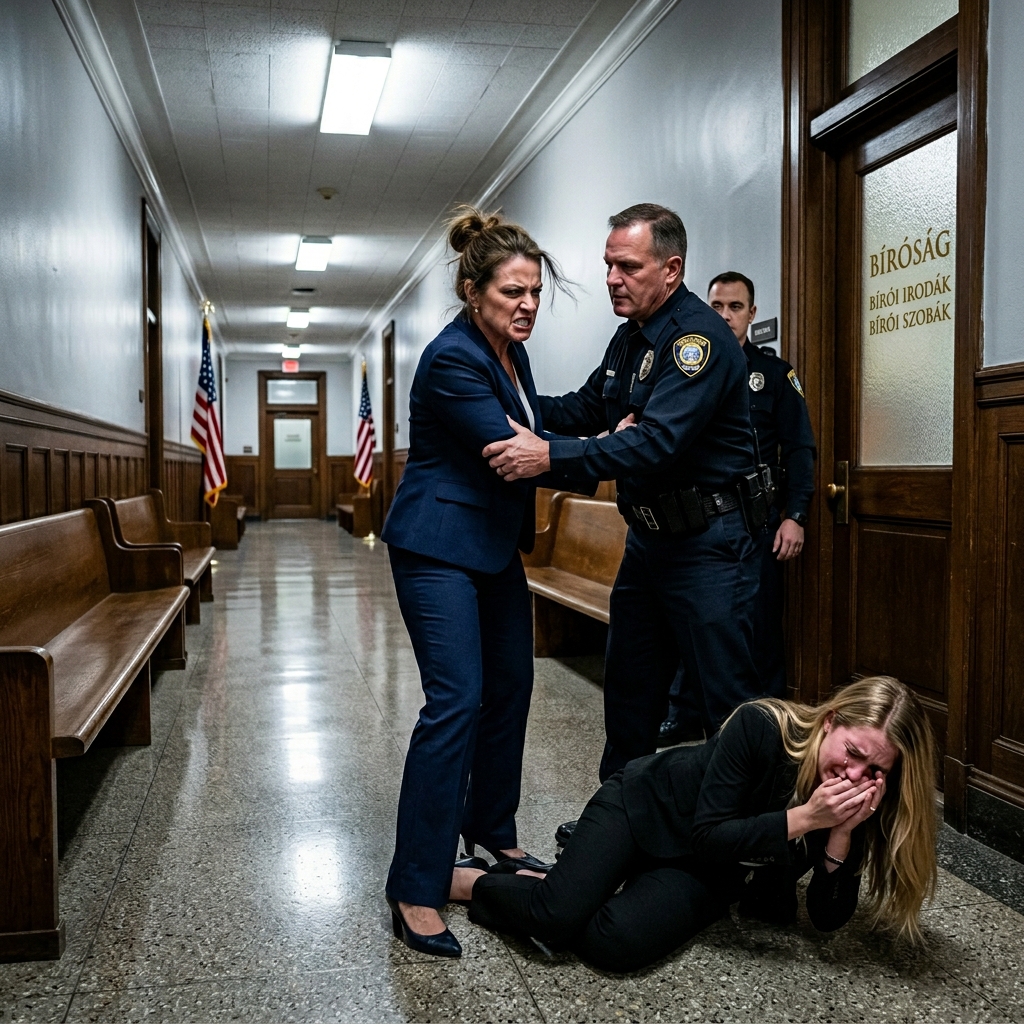 A hajamnál fogva rántott, mert az „ő” székében ültem – Aztán minden elcsendesedett, amikor apám belépett Az első dolog, amit a Harrington Előkészítő Akadémián tanultam, egyszerű volt – néhány szék nem tantermekhez tartozott. Emberekhez tartozott. Mindenki tudta. Még a tanárok is. A legrosszabb pedig a 214-es terem első sorában ült. Közönségesnek tűnt. Egy fa szék, kissé repedt lábbal és az oldalába vésett kezdőbetűkkel. De abban a teremben – akár trón is lehetett volna. Az a szék Vanessa Cole-é volt. Semmi jel nem volt rajta. Semmi írott szabály. Csak félelem. Én erről semmit sem tudtam. Későn érkeztem, a beosztásomhoz kapaszkodva, az arcom már égett, ahogy a teremben mindenki felém fordult. A tanár alig nézett fel, csak bizonytalanul integetett előre. Az egyetlen üres hely – ez a szék volt. Szóval leültem. Körülbelül tíz másodpercig… semmi sem történt. Aztán megváltozott a szoba.  Csend lett. Nem szokványos csend – olyan csend, mintha mindenki egyszerre visszatartaná a lélegzetét.  Aztán lépteket hallottam magam mögött.  Gyorsan.  Élesre. “Kelj fel!” – sziszegte egy hang. Kissé megfordultam, már rájöttem, hogy valami nincs rendben. Megláttam Vanessát. Az arca nemcsak dühös volt – hanem izgatott. Kinyitottam a számat. Hogy bocsánatot kérjek. Hogy megmagyarázzam. De nem adott rá esélyt. A keze előrelendült – és megragadta a hajamat. Szúrósan. Helytelenül. A fájdalom azonnal hasított belém, élesen és vakítóan, ahogy hátrarántott. Felsikoltottam, az asztalba kapaszkodtam, próbáltam megtartani – de nem állt meg. Vonszolt. A padlón át. A székem hangosan súrlódott a csempén. Papírok repültek mindenfelé. A térdem a földhöz csapódott, átégette a farmerom. Valahol a teremben…  az emberek nevettek. A tanárnő nem mozdult.  Nem állította meg. „Soha ne ülj a székembe!” – kiáltotta Vanessa, hangja visszhangzott a teremben. Éreztem a vér ízét. Biztosan felszakadt az ajkam, amikor elestem. Elhomályosult a látásom, könnyek keveredtek a sokkkal és a megaláztatással, miközben a folyosóra vonszolt és erősen lelökött. A fejem a padlóra zuhant. Minden csörgött. Egy pillanatig semmit sem hallottam tisztán. Csak elfojtott hangokat. Egy zihálást. Valaki a nevemet suttogta… pedig éppen most találkoztunk. Vanessa végre elengedte a hajamat, kidobta a kezéből, mintha valami piszkos lenne. És ekkor láttam meg őt. Az ajtóban állt. Magas. Mozdulatlanul. Az egyik keze az ajtón. Az arca sápadt – de a szeme… a szeme már mindent látott. Elég sokáig. Elég sokáig ahhoz, hogy hallja a sikolyomat. A tekintetünk találkozott. És valami megváltozott az arckifejezésében.  A sokkból… valami sokkal veszélyesebbé. Felülmúlta. Hideggé. Dühössé.  Vanessa követte a tekintetemet.  Megfordult.  És most először…  megrendült az önbizalma.  A tanárnő végre megtalálta a hangját.  „Uram, itt…” Belépett a terembe.  Nyugodt. Megfontolt.  De minden lépésnek súlya volt.  „Daniel Wright kormányzó vagyok” – mondta.  A terem megdermedt.  „És a lány, akit az előbb megtámadott…” Egyenesen Vanessára nézett.  „…a lányom.”  A csend, ami ezt követte…  hangosabb volt, mint bármi, ami korábban történt. Folytatás a hozzászólásokban 👇