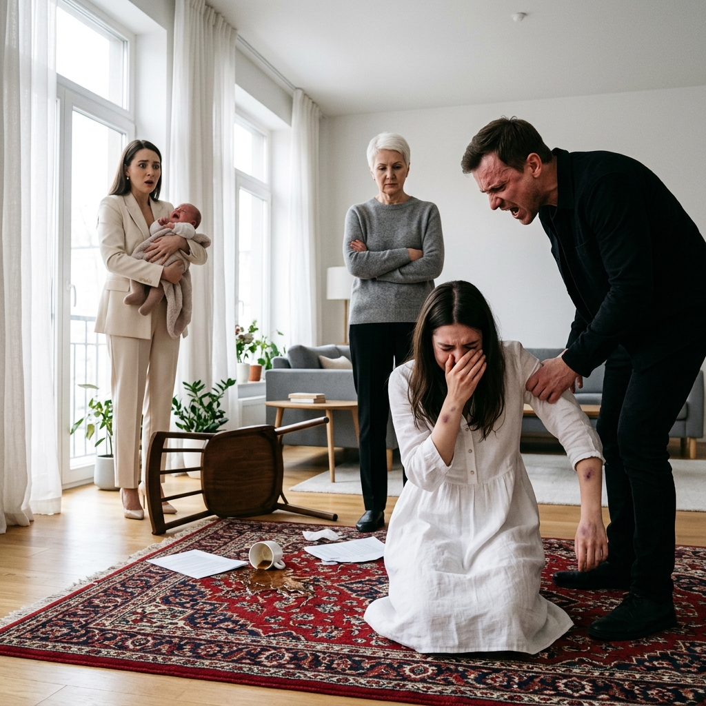 Könyörögtem vissza a babámért, de a húgom először a házamat és az autómat akarta – Amit a szüleim tettek, miközben sikítottam, egyetlen brutális pillanat alatt megváltoztatta az életemet. Kimerülten, sebezhetően és az újszülöttemet a kezemben léptem be abba a házba, soha nem számítottam egy családi aggodalomnak álcázott csapdára. A húgom követelése őrültségnek hangzott, amíg a szüleim nem segítettek neki érvényesíteni. Miközben azért küzdöttem, hogy megvédjem a gyermekemet, egyetlen megbocsáthatatlan tett felfedte, hogy mennyire felemésztette már őket a kapzsiságuk. Az a nap, amikor az újszülött lányomat a szüleim házába vittem, gyengédnek, rendetlennek és könnyekkel telinek kellett volna lennie, minden joggal. Ehelyett az a nap lett, amikor a családom abbahagyta a szeretet színlelését. Claire Bennett vagyok. Huszonkilenc éves voltam, öt nappal a szülés után, összevarrva, fájósan, alváshiányosan, és még mindig úgy mozogtam, mintha a testem valaki másé lenne. A lányom, Lily, halványsárga takaróba volt csavarva a mellkasomhoz, apró lehelete melengette a kulcscsontomat. Nem volt más dolgom, mint otthon gyógyulni, de anyám háromszor hívott aznap reggel, a hangja szirupos és sürgető volt. – Hozd át a babát – mondta. – Apád látni akarja az unokáját. Emily ajándékokat vett. Békét akarunk kötni.   Béke. Ennek a szónak figyelmeztetnie kellett volna. A családomban a béke mindig is csak megadást jelentett.   A húgom, Emily egész életünket azzal töltötte, hogy elvette, amit akart, és bárkit merészelt megállítani. Ellopta a ruháimat a középiskolában, az egyetemi ballagási vacsorámat azzal, hogy desszert közben bejelentette az eljegyzését, sőt még a volt barátomat is hat megalázó hónapon keresztül, mielőtt félredobta. A szüleim „lelkesnek” nevezték. Engem „nehéznek” neveztek, valahányszor elleneztem.   Mégis elmentem.   Azt mondtam magamnak, hogy Lilyért van. Egyetlen képet akartam a lányomról a nagyszüleivel. Egyetlen normális pillanatot. Egyetlen emléket, amire később rámutathatok, és elmondhatom, hogy megpróbáltam.   A ház pontosan ugyanúgy nézett ki – fehér spaletták, nyírt sövények, hazugságszerűen fényes rézkopogtató. Apám nyitotta ki az ajtót, mielőtt kopogtam volna, az arckifejezése megfejthetetlen volt. Nem mosolygott rám. Csak Lilyre nézett le.   – Gyere be – mondta. A levegőben citromkrém és sült csirke illata terjengett. Anyám a nappaliban állt, túl szorosan összekulcsolt kézzel, mintha az ütközésre készülne. Emily krémszínű nadrágban és selyemblúzban ült a kanapén, tökéletesen kisminkelve, egy hajszálnyival sem lógott ki a helyéről. Inkább úgy nézett ki, mintha egy igazgatósági ülésen venne részt, mintsem az újszülött unokahúgával találkozna.  „Hadd lássam” – mondta Emily, és felállt, mielőtt még leülhettem volna.  Az ösztöneim minden izmomat megfeszítették. „Most érkeztem. Hadd rendezkedjek le előbb.”  Emily mosolya megremegett. „Ne légy túl dramatizált, Claire.”  Mielőtt hátrébb léphettem volna, kinyúlt, és kirántotta Lilyt a karjaimból. A hang, ami belőlem jött, nem emberinek tűnt. Tiszta pánik volt. „Emily!” Előrelendültem, de a fájdalom olyan hevesen hasított a hasamba, hogy majdnem összeestem.  A szüleim nem tettek semmit.  Anyám csak annyit mondott: „Ne kiabálj! Felborítod a babát.” Meredten bámultam, várva a viccet, a helyreigazítást, azt a pillanatot, amikor valaki úgy viselkedik, mintha ez őrültség lenne. Nem jött. Emily birtokló könnyedséggel ölelte Lilyt, amitől libabőrös lettem, majd lassan leült, és egyik lábát a másikon keresztbe tette, mintha az övé lenne a világ összes ideje.  A dohányzóasztalon egy halom papír és egy toll hevert.  Apám mellém lépett. „Ülj le.” „Mi ez?” – kérdeztem, már most tudtam, hogy valami nagyon nincs rendben. „A házad tulajdoni lapja” – mondta Emily. „És az autód tulajdonjogának átruházása.” Hirtelen, döbbenten felnevettem. „Nem mondod komolyan.” „Azok vagyunk” – mondta anyám. „Egyedül élsz. Alig bírod magaddal, nemhogy egy gyerekkel. Emily jobb helyzetben van. Megérdemli a stabilitást.” Egyik arcról a másikra néztem, várva, hogy egy kis repedés beinduljon az előadásban. „Most szültem.” „Akkor ne tedd ezt nehezebbé, mint amennyire kell” – mondta Emily halkan. Léptem egyet a lányom felé. Emily felállt, és az ablakhoz hajolt. A hangja hideg suttogássá halkult.  „Először írd alá” – mondta, egyenesen a szemembe nézve –, „különben a baba kiesik az ablakon.” Tiszta rémületemben előrelendültem.  Apám hátulról elkapott, és erősen a hátamhoz szorította a karjaimat. Sikítottam. És akkor Emily átlépte azt a határt, amit senki sem tudott eltörölni. Lemosolygott Lilyre, és azt mondta: „Őszintén, Claire, ha bárki később megkérdezi, csak annyit mondhatunk, hogy elég labilis voltál ahhoz, hogy magad okozz neki fájdalmat.” Abban a pillanatban mindent megértettem. Ez nem fenyegetés volt. Ez egy terv volt….. Folytatás a Kommentekben 👇
