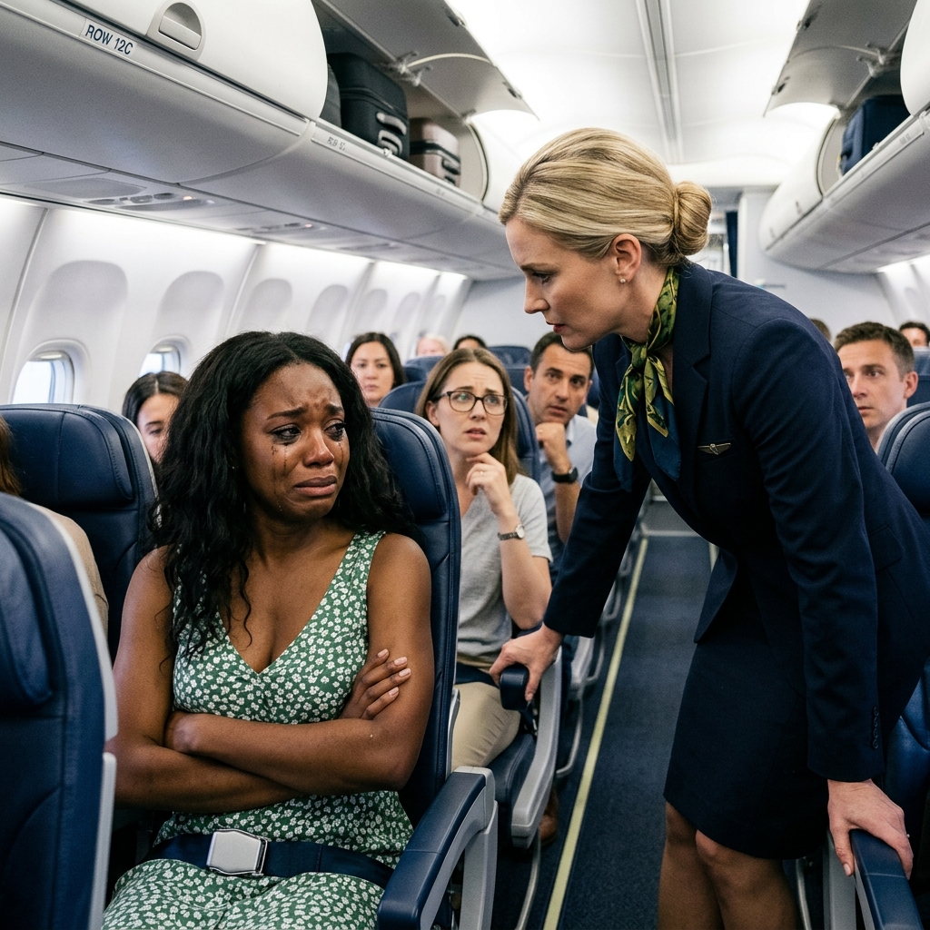 „Csak egy helyben ülő ember vagy – menj a 42-es sorba!” – kiáltotta Celeste… Pillanatokkal később a légitársaság vezérigazgatója kirúgta a személyzetet repülés közben „Helyben ülő ember vagy – menj a 42-es sorba!” – Celeste hangja áthatolt a kabinon, elég hangosan ahhoz, hogy felkeltse a tekinteteket, elég élesen ahhoz, hogy csípjen – és mielőtt bárki is felfogta volna, mi történik, az egész járat hamarosan megváltozott olyan módon, amire senki sem számított. „Asszonyom, az én helyemen van – menjen, mielőtt hívom a biztonságiakat” – csattant fel hidegen a nő, és lenézett az 1A ülésen elhelyezkedő fiatal fekete utasra. A 26 éves Ava Marshall csendben ült a 990-es járat legáhítottabb ülésén – az 1A ülésen, első osztályon – egy hosszú, éjszakai járaton New Yorkból Zürichbe. Nem úgy nézett ki, mint a kifinomult, magazinoknak megfelelő kép, amit a légitársaságok szeretnek reklámozni. Nem volt benne designer ruha, nem volt csillogó magabiztosság. Csak egy egyszerű szürke kapucnis pulóver, a haja gond nélkül hátrakötve, és egy laptoptáska szépen a lába alá téve. Kimerültnek tűnt, olyan kimerültnek, mint a folyamatos megbeszélések, a végtelen számok és az éjfél utáni dokumentumok aláírása. Ha bárki megkérdezte volna, egyszerűen azt mondta volna, hogy nyugalomra és csendre van szüksége.  Aztán Celeste Kingsley belépett a folyosóra.  Celeste úgy viselkedett, mint egy eleganciába burkolt örökség – kifinomult, drága és lehetetlen figyelmen kívül hagyni. Hirtelen megállt, tekintete Avára szegeződött, majd egy rövid, hitetlenkedő nevetést hallatott, mintha fényes nappal rajtakapott volna valakit bűncselekmény elkövetésén.  „Viccelhetsz velem” – mondta Celeste hitetlenkedéstől csöpögő hangon. „Ez a hely azoknak való, akiknek tényleg ide kell tartozniuk.” Ava lassan pislogott, majd ismét a hely számára pillantott, mintha ellenőrizné, hogy megváltozott-e a valóság. Nem változott. Minden pontosan úgy volt, ahogy lennie kellett. „Az 1A-ba vagyok beosztva” – válaszolta Ava nyugodtan, határozott és kontrollált hangon.  Celeste közelebb hajolt, arckifejezése megfeszült, ahogy a hangja pont annyira emelkedett, hogy felhívja magára a figyelmet. „Kiosztották? Nem. Ön csak helyet foglal. Pontosan tudom, hogyan működik ez. Önök csak beosonnak, és remélik, hogy senki sem veszi észre.”  Néhány közeli utas elfordította a fejét. A beszélgetések elhalkultak. A kabin levegője hirtelen nehezebbnek, feszesebbnek érződött, mintha a falak egy kicsit bezárultak volna.  Egy légiutas-kísérő, Mara Doyle, gyorsan odalépett. „Van itt valami probléma?”