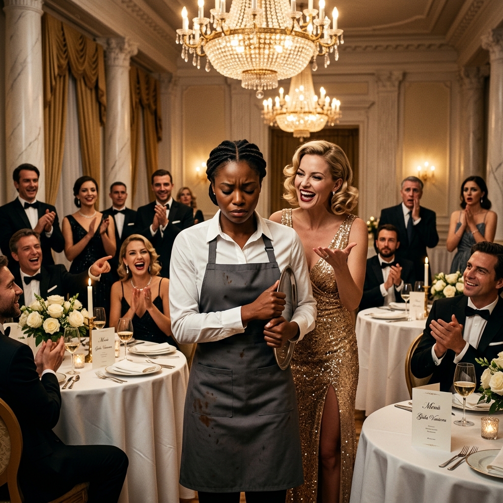 Szórakozásból megaláztak – míg rá nem jöttek, hogy én irányítom a 800 millió dolláros üzletüket  „Borral öntöttek szórakoztatásból… aztán rájöttek, hogy én vagyok az egyetlen, aki aláírhatja a 800 millió dolláros jövőjüket.”  „Szénsavas vizet mondtam, nem pedig viselkedést.”  Ez volt az első dolog, amit a 12-es asztalnál ülő férfi mondott nekem azon az estén – elég hangosan ahhoz, hogy a fél étterem hallja.  Lauren Whitaker a nevem, és abban a pillanatban mindenki a Copper Roomban azt hitte, hogy csak egy újabb pincérnő vagyok, aki megpróbál túlélni egy dupla műszakot Scottsdale-ben, Arizonában. Testhezálló fekete egyenruhát, praktikus cipőt viseltem, és azt a fajta udvarias, visszafogott mosolyt, amit akkor tanulsz meg, amikor a jövedelmed attól függ, hogy lenyeld az utolsó csepp büszkeségedet is.  A Copper Room egyike volt azoknak az előkelő helyeknek – félhomályos világítás, művészien tálalt adagok és olyan vendégkör, amely azt hitte, hogy a drága órák és a nagylelkű borravalók felhatalmazzák őket arra, hogy úgy viselkedjenek, ahogy akarnak.  A 12-es asztal későn érkezett.  Négy férfi szabott öltönyben és egy nő, csendes luxusba burkolózva – gyémánt karkötő villant minden alkalommal, amikor felemelte a poharát. Külön sarkot követeltek, úgy beszéltek, mintha a szoba kizárólag nekik szólna, és attól a pillanattól kezdve, hogy üdvözöltem őket… egyenesen átnéztek rajtam.  „Próbálj meg nem félbeszakítani, miközben olyan számokról beszélünk, amiket el sem tudsz képzelni” – mondta Grant Hollis, amikor megkérdeztem, hogy készen állnak-e a rendelésre.  Mindazonáltal felírtam.  Hoztam nekik import szénsavmentes vizet.  Victor Dane visszaküldte – nem volt elég hideg.  Kicseréltem.  Ronan Pike panaszkodott, hogy a kenyér túl kemény.  Mitchell Cross csettintett felém az ujjaival, ahelyett, hogy megszólalt volna.  Celeste Wren megdöntötte a fejét, és megkérdezte, hogy mindig „ennyire fáradtnak” tűnök-e, vagy ez az étterem „rusztikus bájának” része.  Én csak mosolyogtam.  Mert ez az igazság a felszolgálómunkáról, amit az emberek nem látnak – nem a tálcák vagy az órák fárasztanak ki.  Úgy bánnak vele, mintha a méltóságod is része lenne annak, amit felszolgálnak.  Aztán jött a bor.  Grant rendelt egy tartalék cabernet-t, ragaszkodva hozzá, hogy az asztalnál bontsák ki és öntsék ki. Óvatosan bántam vele, pontosan úgy, ahogy tanultam – biztos kezek, pontos öntés, hibázásra nincs helye.  Ivott egy kortyot.  Szünetet tartott.  Aztán grimaszolt, eltúlzottan, színlelten.  „Talán ez az első estéd” – mondta.  Mielőtt hátrébb léphettem volna, Celeste felém billentette a poharát.  És akkor…  Vörösbor ömlött előre.  A kötényemre.  A blúzomra.  Meleg.  Foltos.  Szándékos.  Néhány közeli vendég elakadt a lélegzete. Celeste befogta a száját, döbbenetet színlelt, de a szeme elárulta – éles, szórakozott.  „Ó, ne” – mondta édesen. „Óvatosabbnak kellene lenned.”  A kezem kihűlt.  Éreztem, hogy a teremben minden szempár engem néz.  A menedzserem, Daniel Mercer, odasietett, máris bocsánatot kért, és felajánlotta, hogy áthelyezi az asztalt. Grant azonban teljesen nyugodtan hátradőlt a székében.  – Nem – mondta. – Hadd fejezze be. Ez jellemet épít.  Nevetés következett.  Halkan.  Kegyetlenül.  Fogalmatosan.  És akkor hallottam valamit, ami mindent megváltoztatott.  Victor előrehajolt, lehalkította a hangját – de nem eléggé.  – A Carrington Global képviselőjének húsz perc múlva itt kell lennie – mondta. – Amint lezárjuk a nyolcszázmillió dolláros üzletet, az egész város megmozdul, amikor azt mondjuk.  Megdermedtem.  A borkulcs még mindig a kezemben volt.  Mert fogalmuk sem volt.  Fogalmuk sem volt, kivel beszélnek.  Azt hitték, csak a pincérnő vagyok, akit egy egész étkező előtt megaláztak.  De én Lauren Whitaker voltam.  A Whitaker International Capital egyetlen örököse.  Ugyanaz a cég, amelynek üldözésével töltötték az elmúlt hat hónapot – ajánlattétellel, tárgyalással, megpróbálva lenyűgözni.  És kevesebb mint húsz perc múlva…  Az ügyvéd, aki belép az ajtón, a valódi nevemen akart bemutatni.  És mi történik…  Amikor a nő, akit az előbb nyilvánosan megaláztál…  Az egyetlen ember, aki aláírhatja a jövődet – vagy teljesen kitörölheti azt?  👉 Folytatás az alábbi kommentekben.