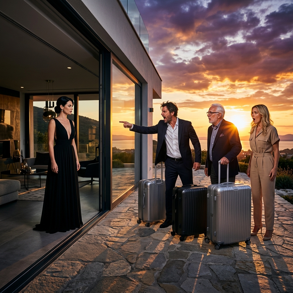 Közvetlenül azután, hogy megvettem az álomházamat, a férjem bejelentette, hogy a szülei és a nemrég elvált nővére hozzánk költöznek. Amikor visszautasítottam, rákiáltott: „Ez a ház az enyém!” De amikor visszamentünk hozzájuk, teljesen üres volt… „A szüleim és a nővérem ma költöznek be a házba, és egy szót sem fogsz szólni róla.” Így mondta nekem a férjem a második éjszakánkon a kastélyban, amit teljes egészében kifizettem. Semmi „mit gondolsz?”. Semmi „beszélhetünk róla?”. Még csak javaslatnak sem álcázva. Sörrel a kezében, mezítláb mondta, úgy sétált végig a márványkonyhán, mintha ott született volna, mintha az a ház Interlomas dombjain családi örökség lenne, és nem tíz évnyi kimerültségig dolgoztam, hogy a semmiből felépítsek egy tech céget. A ház őrületes volt.  Világos kőhomlokzat.  Hatalmi ablakok.  Egy hosszú, tiszta, csendes medence. Egy gardróbszoba, ami nagyobb volt, mint a lakás, amiben elkezdtem. Minden úgy ragyogott, mintha az élet végre azt mondta volna: „Elég szenvedtél már.” A cégem eladásából származó pénzből vettem. Nincs jelzálog. Nincsenek társak. Senkitől sem segített. De az ingatlanügynök, a közjegyző, bárki előtt, aki hajlandó volt meghallgatni, Gavin mindig ugyanazt a mondatot ismételgette: „Végre megvan álmaink háza.” „Mi.” Mindig tudta, mikor kell többes számot használni, hogy az eredményeimhez kapcsolódjon. Én pedig a kimerültségtől vagy a rossz helyre került szerelemtől gyakran elengedtem a fonalat. Egészen addig az estig. „A húgod?” – kérdeztem. „Lindsay? Az, aki egy hónapja elvált?” „Újrakezdésre van szüksége” – mondta anélkül, hogy rám nézett volna. „És a szüleim öregszenek. Van itt bőven hely.” „Nem te döntötted el ezt velem.” Aztán felnézett. És én megláttam. Nem az a sármos férfi a vacsorákról. Nem az a férj, aki tudta, hogyan kell mindenkit megnyerni.  Valami más. Valami száraz. Valami hideg. Valami, amit évek óta titkolt.  „Ne kezdd a drámádat, Abigail.”  „Én nem csinálok drámát. Azt kérdezem, miért döntöttél a házammal kapcsolatban anélkül, hogy beszéltél volna velem.” Nevetett. Egy rövid, csúnya nevetés. Az a fajta, ami szennyezi a levegőt.  „A te házad?” Szörnyű ürességet éreztem a gyomromban.  „Igen. Az én házam.” Gavin lassan felém sétált. Túl lassan.  „Abigail, ez a ház az enyém.” Nem válaszoltam azonnal. Néhány mondatnak szüksége van egy kis időre, hogy megerősítse, valóban kimondták. „Azután vetted meg, miután már a feleségem voltál” – folytatta. „Mindened, amid van, az enyém is. És ha problémát akarsz csinálni a családommal, jobb, ha megszokod, hogy így lesznek a dolgok, mert én irányítok itt.” Ránéztem, egy mosolyra várva. Egy kegyetlen viccre. Valami, amivel letagadhatnám, amit látok. Semmi. „Én fizettem érte” – mondtam. „A számlámról. A cégem eladásából.” Megvonta a vállát. „Akkor bizonyítsd be.” Ez rázott meg a hideget a legjobban. Nem mintha hazudott volna. Nem mintha.üzletember lett volna. Hanem az a nyugodt mód, ahogyan megpróbálta átírni előttem a valóságomat, mintha évekig tartó lekicsinylés után biztos lett volna benne, hogy következmények nélkül megteheti. Aznap éjjel nem aludtam. A mennyezetet bámultam, és minden részletre emlékeztem, amit megbocsátottam. Ahogy úgy mesélte el a történetemet, mintha „segített volna koncentrálni”. Ahogy a keresetemet „családi párnának” nevezte. Ahogy kijavította az anekdotáimat, hogy úgy tűnjön, mintha kulcsfontosságú része lenne egy olyan sikernek, amit soha nem épített fel. Minden fokozatos volt. Olyan fokozatos, hogy szinte észre sem veszed. Míg egy este azt nem mondja, hogy a ház, amiért fizettél, az övé. Másnap reggel korán elment. Megigazította az óráját, felkapta a kulcsait, és elviselhetetlen magabiztossággal azt mondta: „Megyek a szüleimért és Lindsay-ért a repülőtéren. Mire visszaérek, jobb, ha megérted, hogy fognak menni a dolgok.” Verekedésre számított. Nem kapott. Csak bólintottam. És abban a pillanatban, hogy becsukta az ajtót, kinyitottam a laptopomat a konyhaszigeten, és elkezdtem átnézni minden dokumentumot.  Okirat.  Blokk.  Átutalások.  Biztosítás.  Adók.  Minden az én nevemen volt.  Minden. De miközben átnéztem egy ideiglenes számláról lebonyolított tranzakciókat, amit költözésre és bútorköltségekre engedtem használni, valami rosszabbra bukkantam.  Három átutalás, amit soha nem engedélyeztem.  Kétszázezer dollár. Négyszázharmincezer. Százhatvanezer. Homályos leírások. „Családi támogatás.” „Vészhelyzet.” „Segítség Lindsay-nek.” Lefagytam. És abban a pillanatban megértettem, hogy Gavin nem improvizál. Már elkezdte kifosztani a pénzemet.  És én épp akkor döntöttem el, hogy amikor visszajön a családjával… nem fogja megtalálni a házat, amiről azt hitte, hogy ellopta.  Mi történt ezután… A teljes történetet a bejegyzés első hozzászólásában található kék linken tettem közzé. Kérlek, kattints az „összes hozzászólás” vagy a „legrelevánsabb” gombra a történet további részének elolvasásához. Nagyon szépen köszönöm.