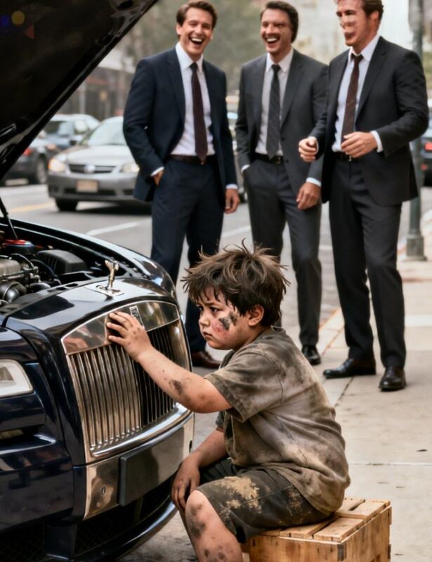 A milliomos egy buliba ment a barátaival, amikor az autó hirtelen megállt és leállt. De amikor egy hajléktalan gyerek odament, olyat tett, amitől mindenki sírva fakadt.  Az autó eleje nyitva volt, a motorháztető is tárva-nyitva, és három ápolt férfi szállt ki – magabiztosan feszítettek a padsorokban és hangosan nevettek. Hozzászoktak, hogy minden az ő akaratuk szerint történik: a pénz mindig megoldotta a problémákat.  A milliomos – a csoport vezetője – egy pillanatra a motorra nézett, majd elővette a telefonját, hogy felhívjon egy másik szerelőt.  De mielőtt tárcsázhatta volna a számot, egy apró alak közeledett az utca túloldaláról. A gyerek koszos volt, a ruhái kopottak, és az arcán tükröződött a megélt napok fáradtsága. Odament az autóhoz, és nagyon nyugodtan azt mondta: 😥 😥 — Segíthetek. Ha elengeditek.  Egy pillanatra a férfiak elájultak, majd hangos nevetésben törtek ki. “Nézzétek, megérkezett a megmentőnk” – mondta ironikusan az egyikük. — Meg tudod?.. Meg tudod javítani ezt az autót?.. — tette hozzá a másik, alig kapva levegőt a nevetéstől.  A milliomos nem szólt semmit, csak elmosolyodott és megvonta a vállát, mintha azt mondaná: „Hadd próbálja meg.” A gyerek, nem sértődve meg, letérdelt, megnézte a motort, megtisztított egy vezetéket a kezével – és ami az autóval történt, megdöbbentette a férfiakat. A folytatást az első kommentben olvashatod. 👇👇👇