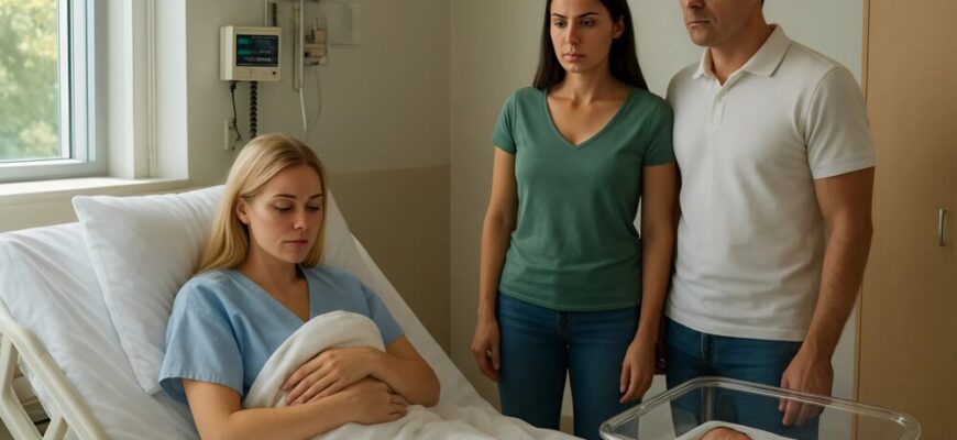 Ich wurde Leihmutter für meine Schwester und ihren Mann, doch als das Kind geboren war, durchdrang ihr Schrei den Raum: „Das ist nicht das Kind, das wir erwartet haben!“ » 😲😨 Ich wurde Leihmutter für meine Schwester und ihren Mann. Es schien das größte Geschenk zu sein, das ich ihnen machen konnte. Doch als das Kind geboren war, durchdrang sein Schrei den Raum wie ein Messerstich: „Das ist nicht das Kind, das wir erwartet haben!“ » Diese Worte hallen mir noch immer im Kopf nach. Rachel war immer meine kleine Schwester, meine andere Hälfte, mein Spiegelbild. Wir teilten alles: Träume, Geheimnisse und sogar Schmerz. Nach drei erfolglosen Versuchen, ein Kind zu bekommen, erlosch das Leuchten in seinen Augen. Er sprach nicht mehr über die Zukunft, die Familie, die Kinder. Als ich vorschlug, ihre Leihmutter zu sein, lächelte Rachel zum ersten Mal seit Langem. Wir weinten Freudentränen, als wir erfuhren, dass die Schwangerschaft erfolgreich verlaufen war.  😵😱 Es schien das größte Geschenk zu sein, das ich ihnen machen konnte. Doch die Geburt veränderte alles. Als das Kind geboren wurde, durchdrang sein Schrei den Raum wie ein Messer: „Das ist nicht das Kind, das wir erwartet haben!“ » Fortsetzung im ersten Kommentar 👇👇